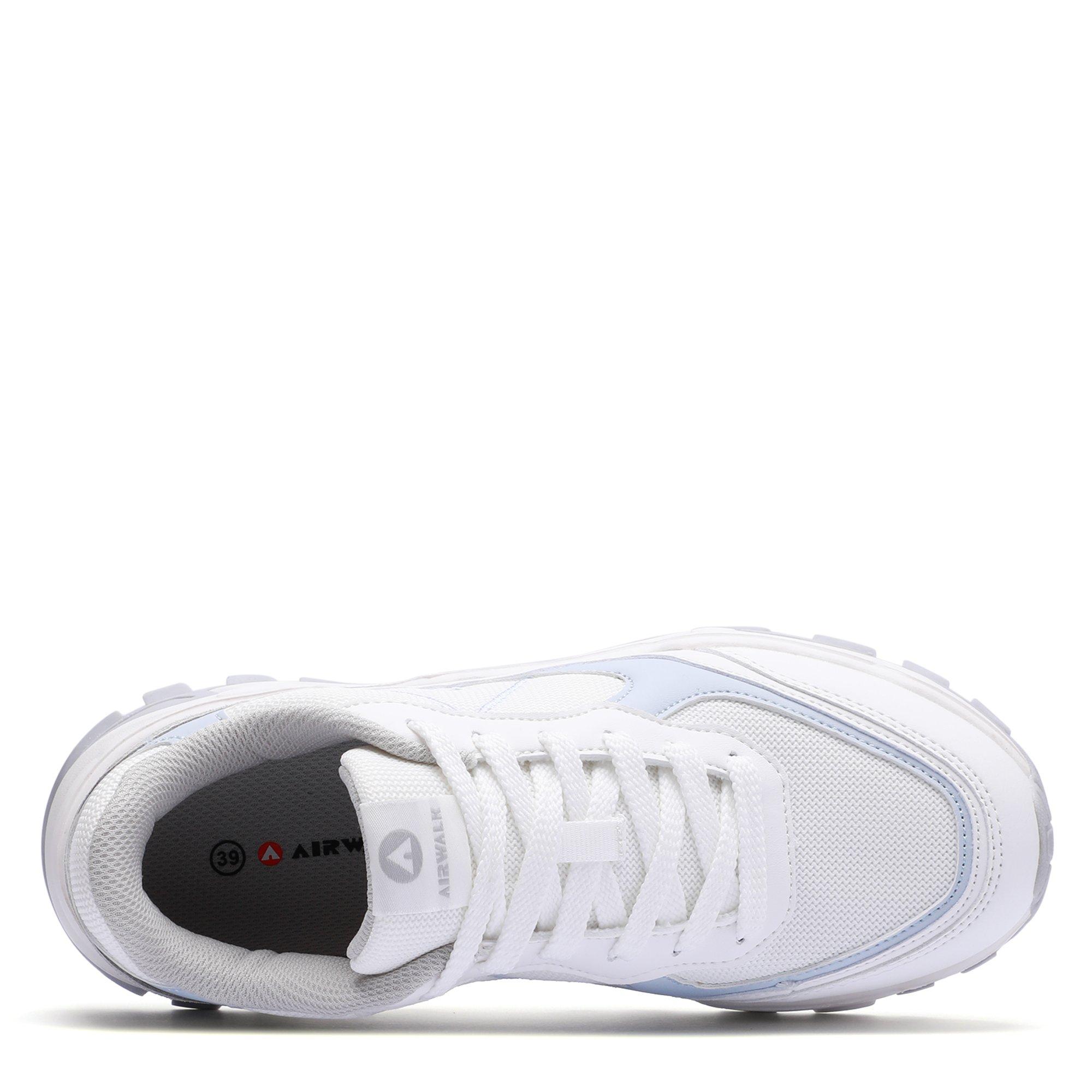WHITE / GREY - Airwalk - Eagle Low-Top Trainers - 3