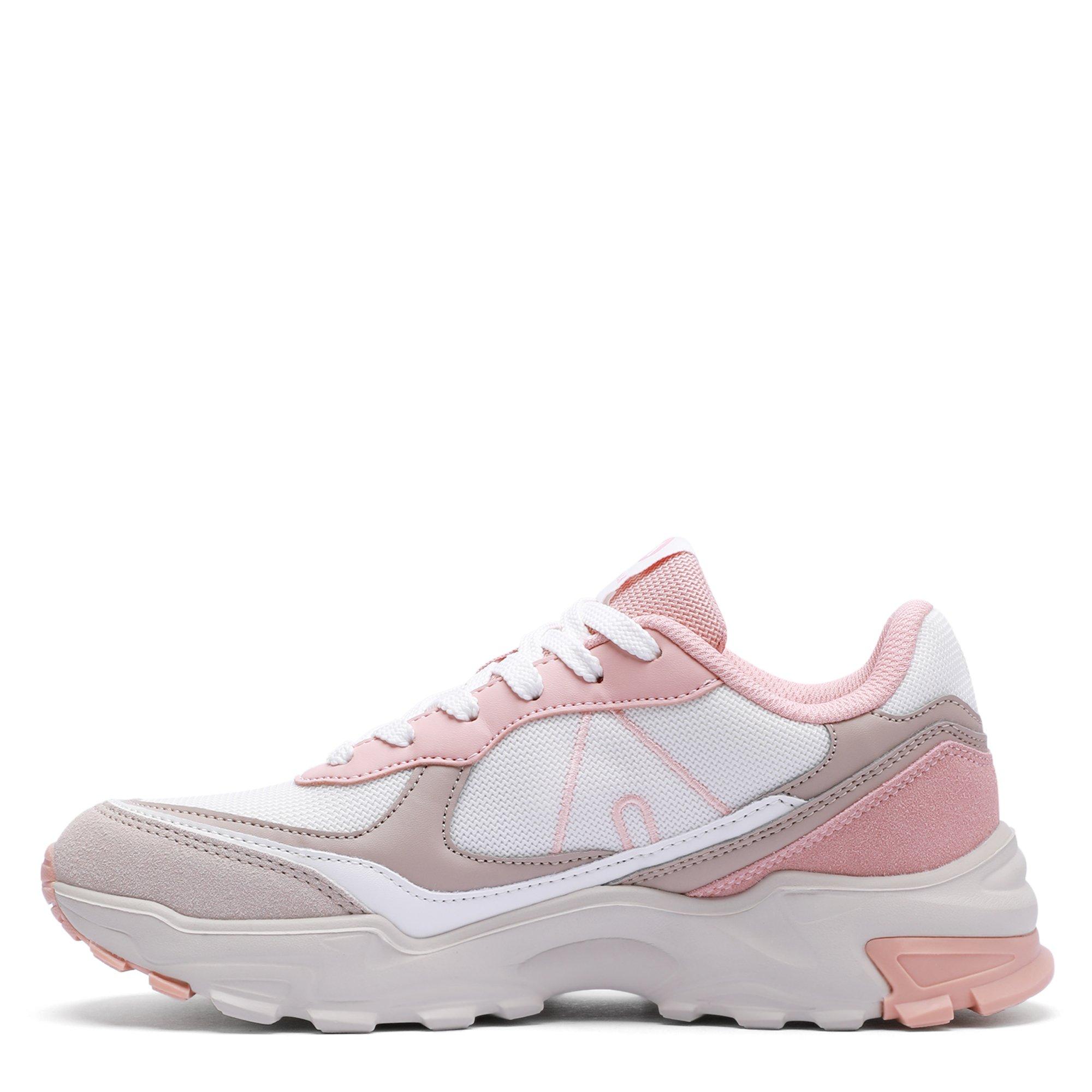 BEIGE / PINK - Airwalk - Women's Eagle Low-Top Trainers - 2