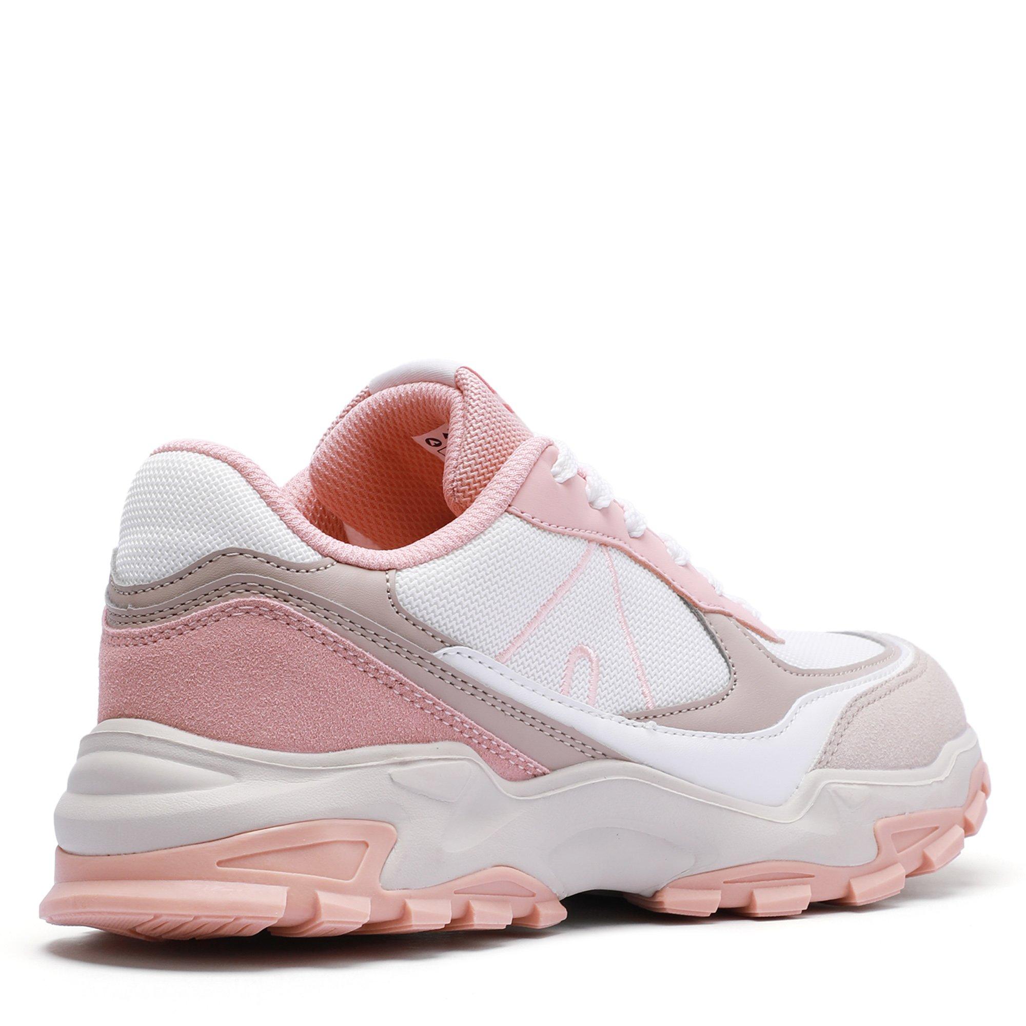 BEIGE / PINK - Airwalk - Women's Eagle Low-Top Trainers - 6
