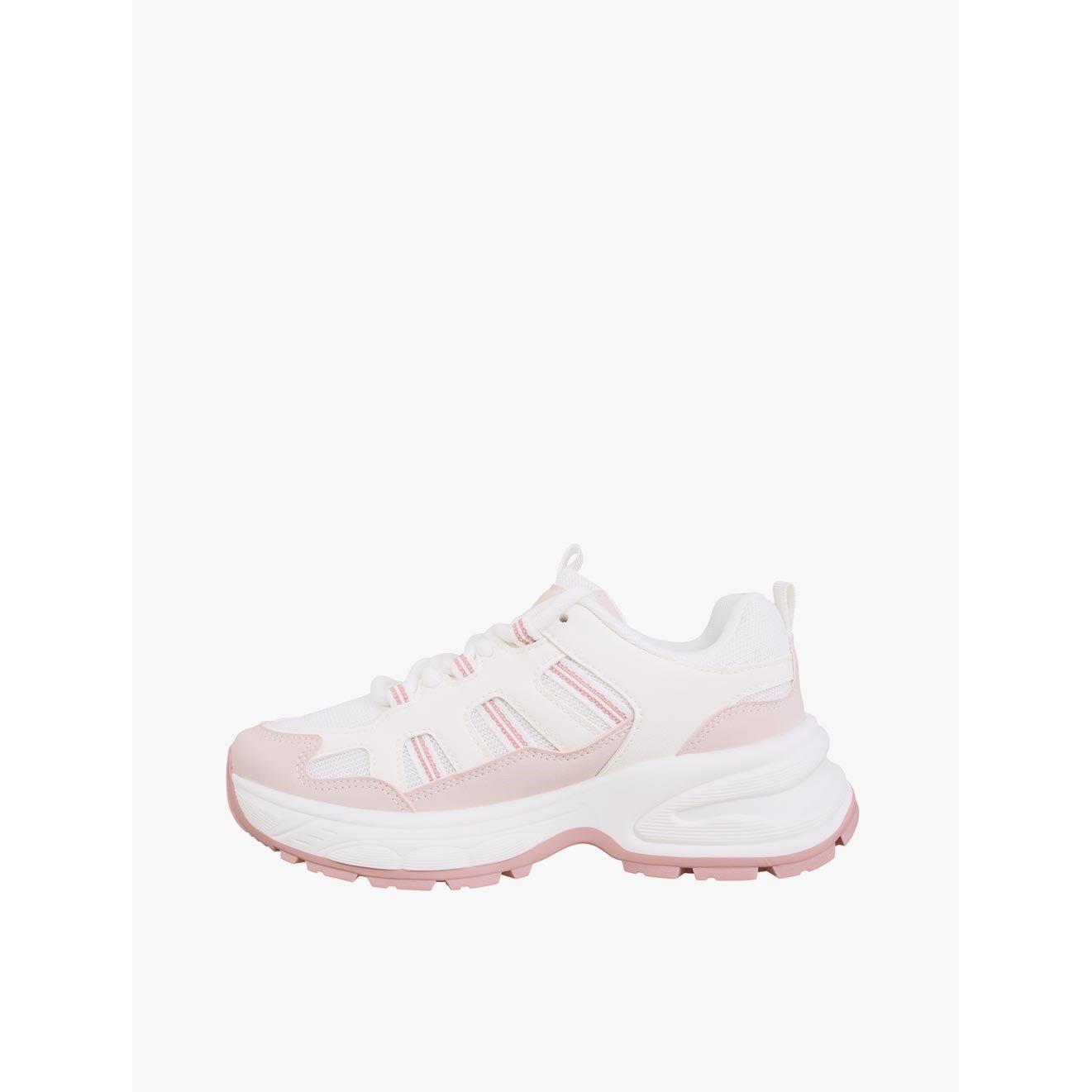 WHITE / PINK - Airwalk - ERI Low-Top Trainers - 2