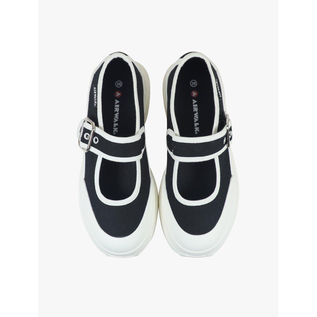 BLK / OFF WHT - Airwalk - EUNIC Low-Top Trainers - 4