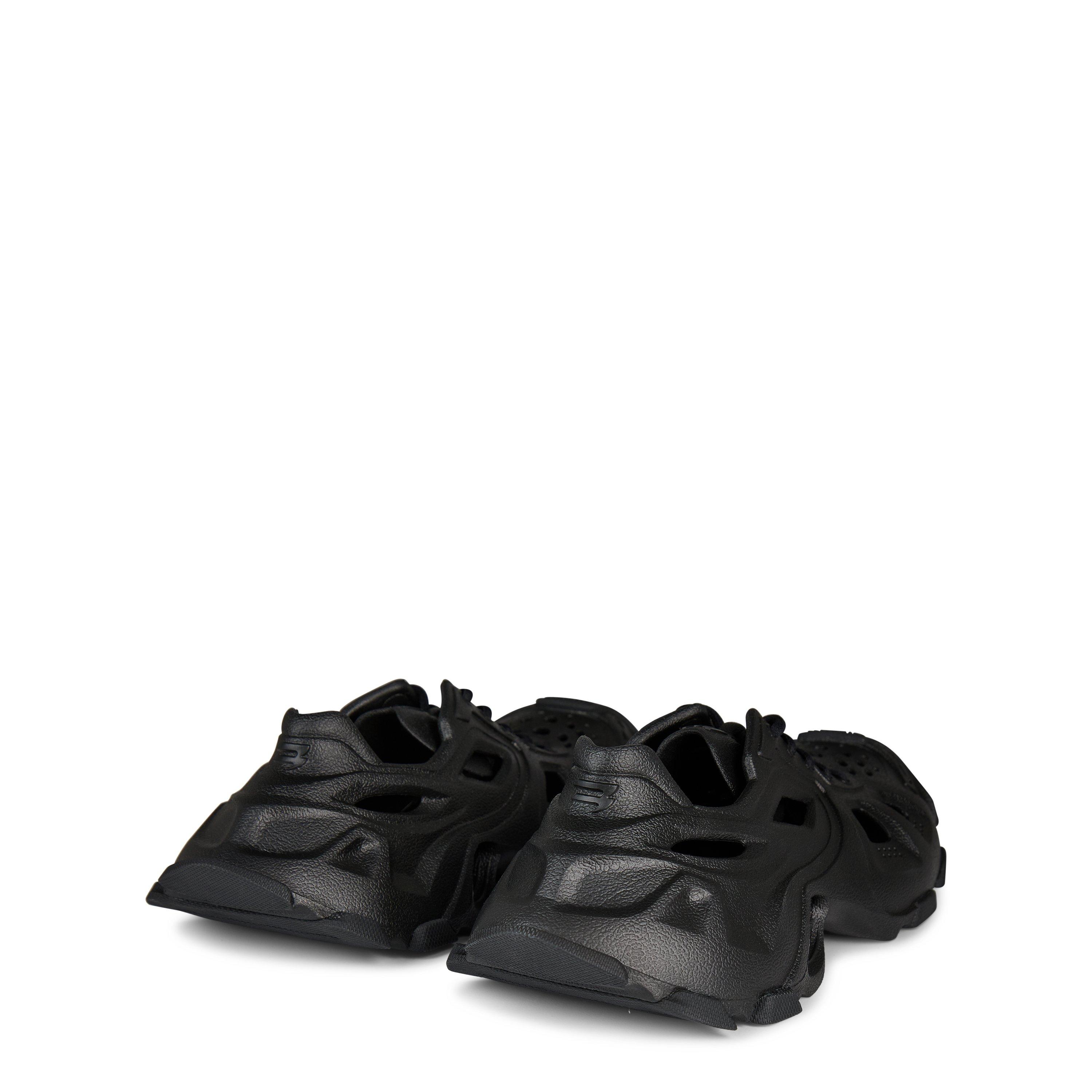 Black - Balenciaga - Women's Lace-Up Runners - 4