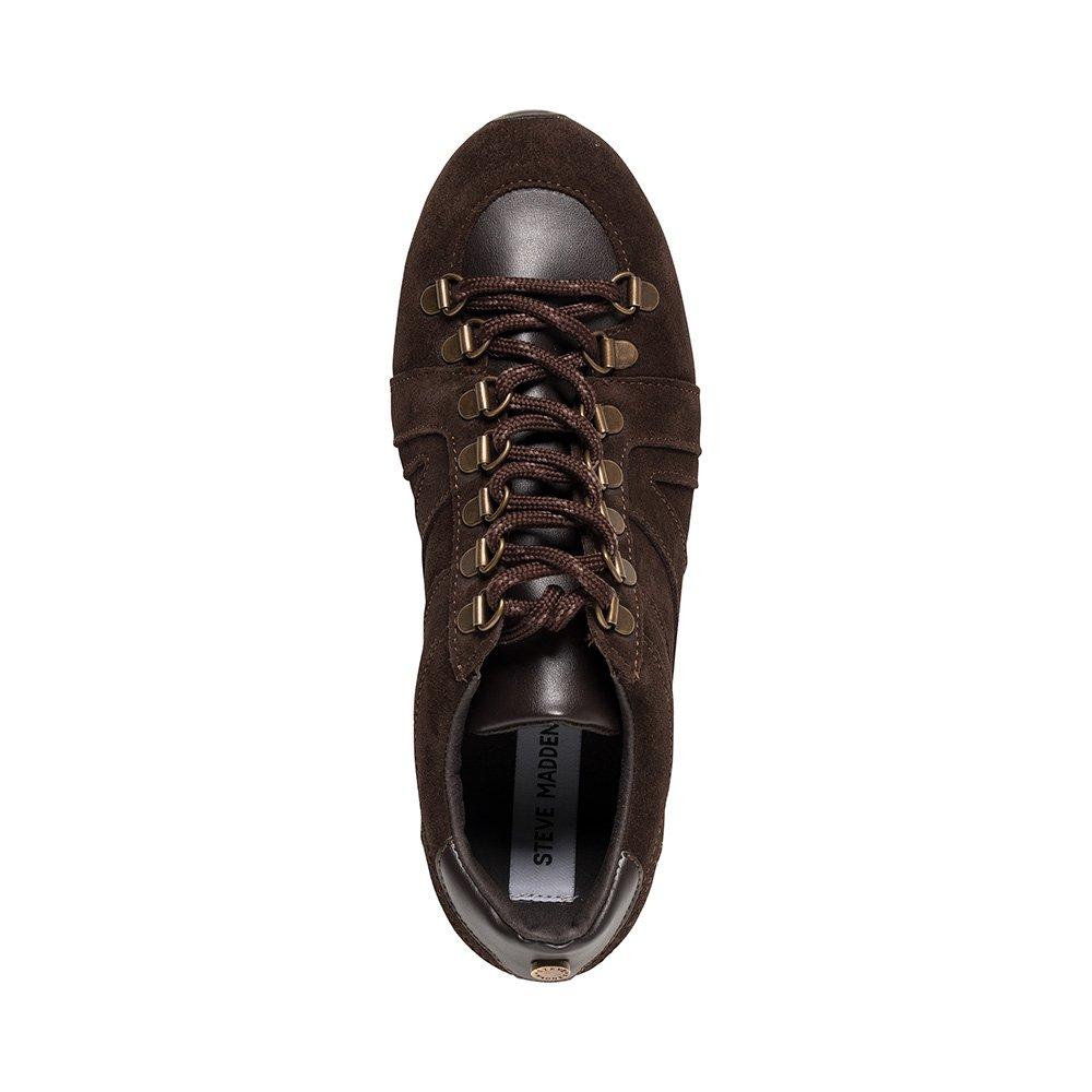 Chocolate Brown - Steve Madden - Women's Bless Low-Top Trainers - 5