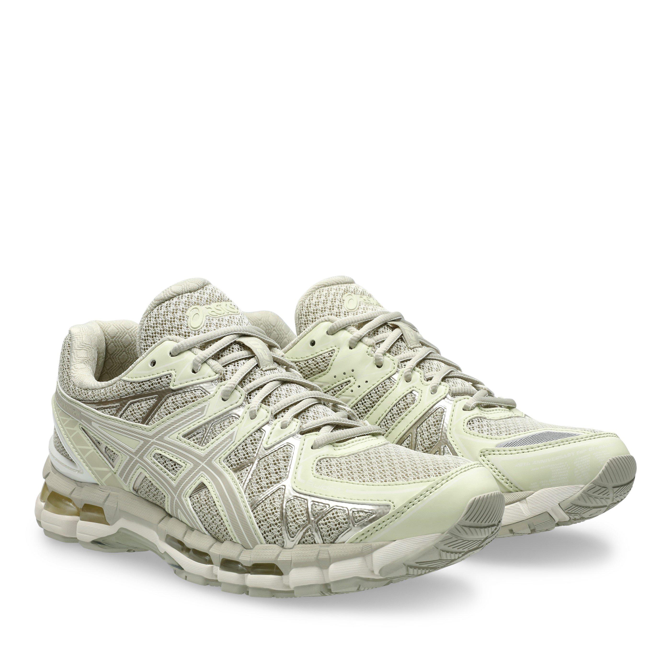 Fossil/Cream - Asics - Womens Gel-Kayano 20 Sneakers - 4