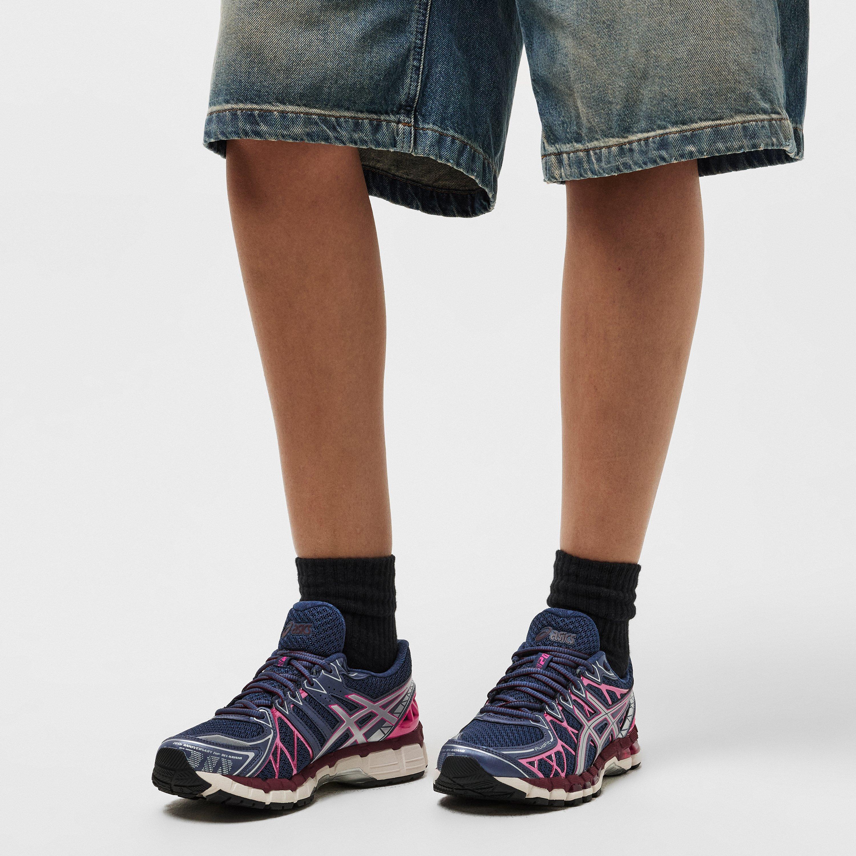 Blue/Pure Slver - Asics - Womens Gel-Kayano 20 Sneakers - 3