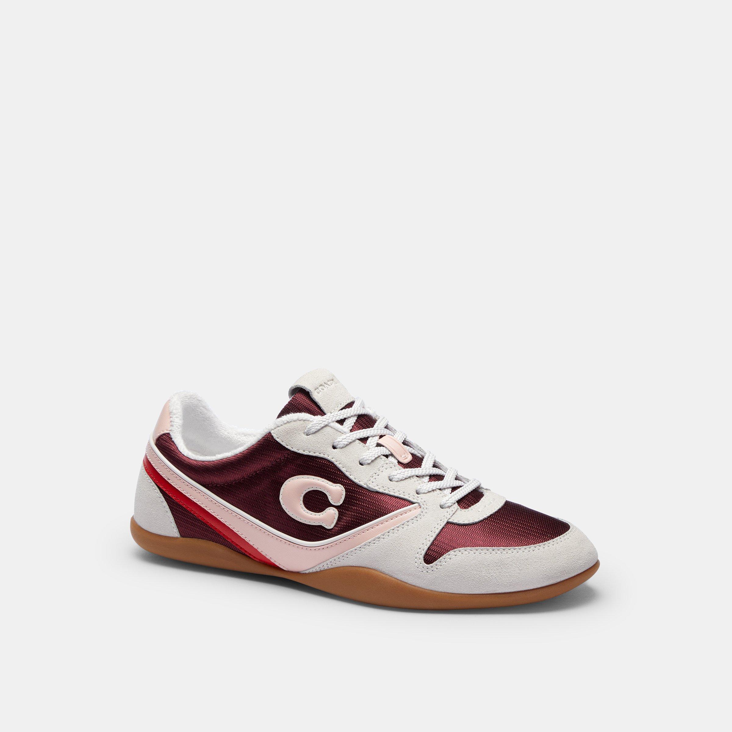 Cherry Pnk Whte - Coach - Coach Track Trainer Ld64 - 1