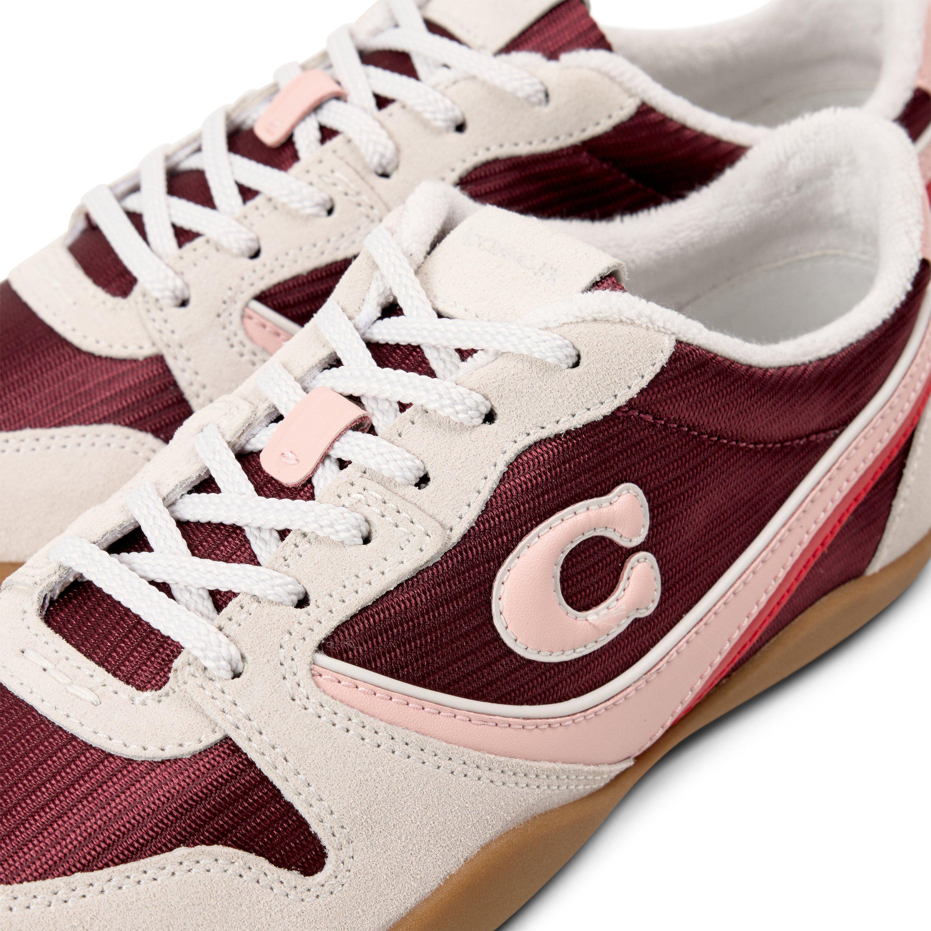 Cherry Pnk Whte - Coach - Women's Track Low-Top Trainers - 3