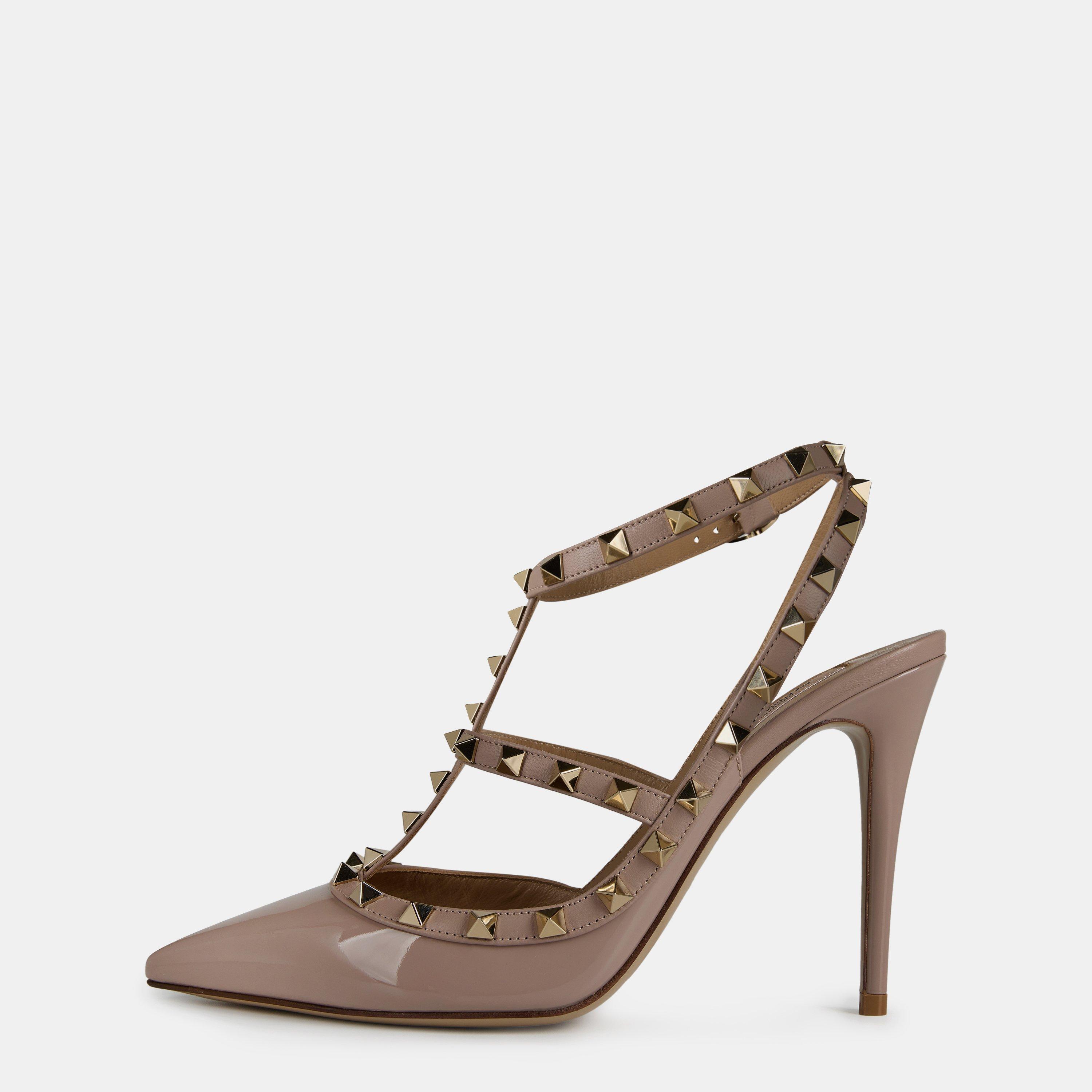 Poudre - Valentino Garavani - Décolleté Rockstud 100mm Pumps - 2