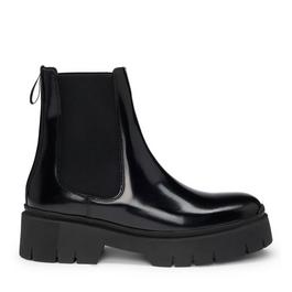 Hugo Block Heel Chelsea Boots