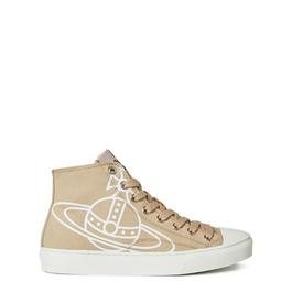 Vivienne Westwood Plimsoll High Top Trainers