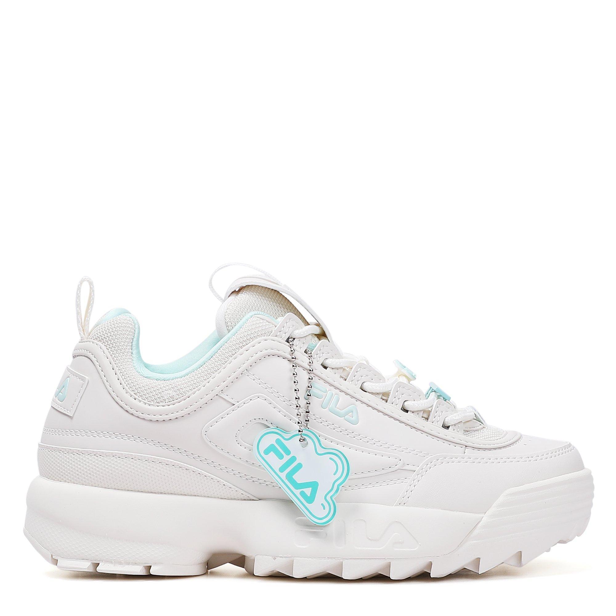 WHT/GRN/WHT - Fila - Women's Disruptor2Cloud Runners - 2
