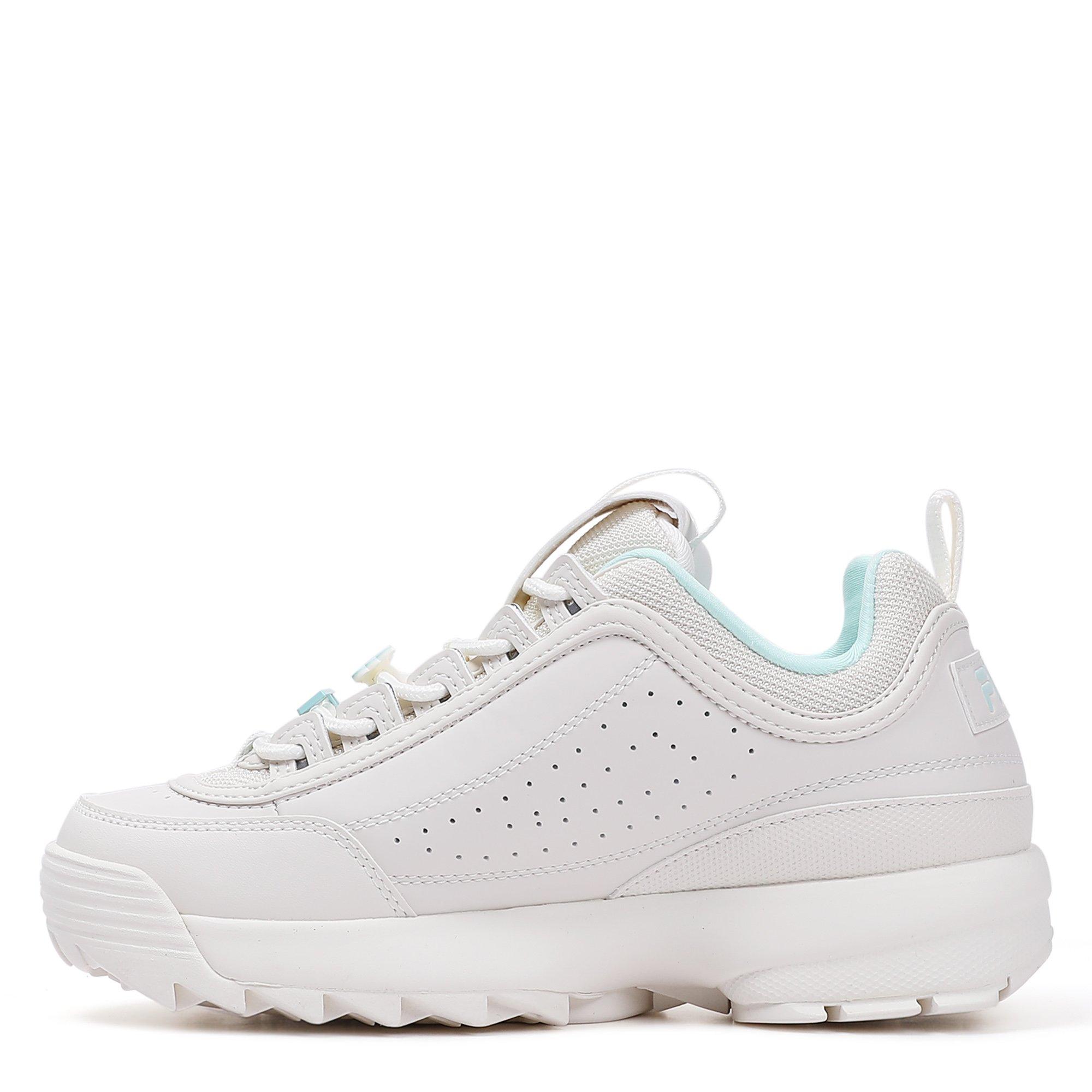 WHT/GRN/WHT - Fila - Women's Disruptor2Cloud Runners - 4