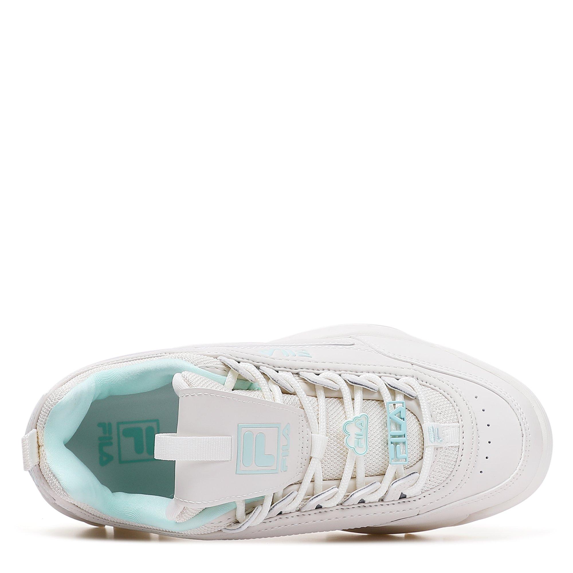 WHT/GRN/WHT - Fila - Women's Disruptor2Cloud Runners - 5