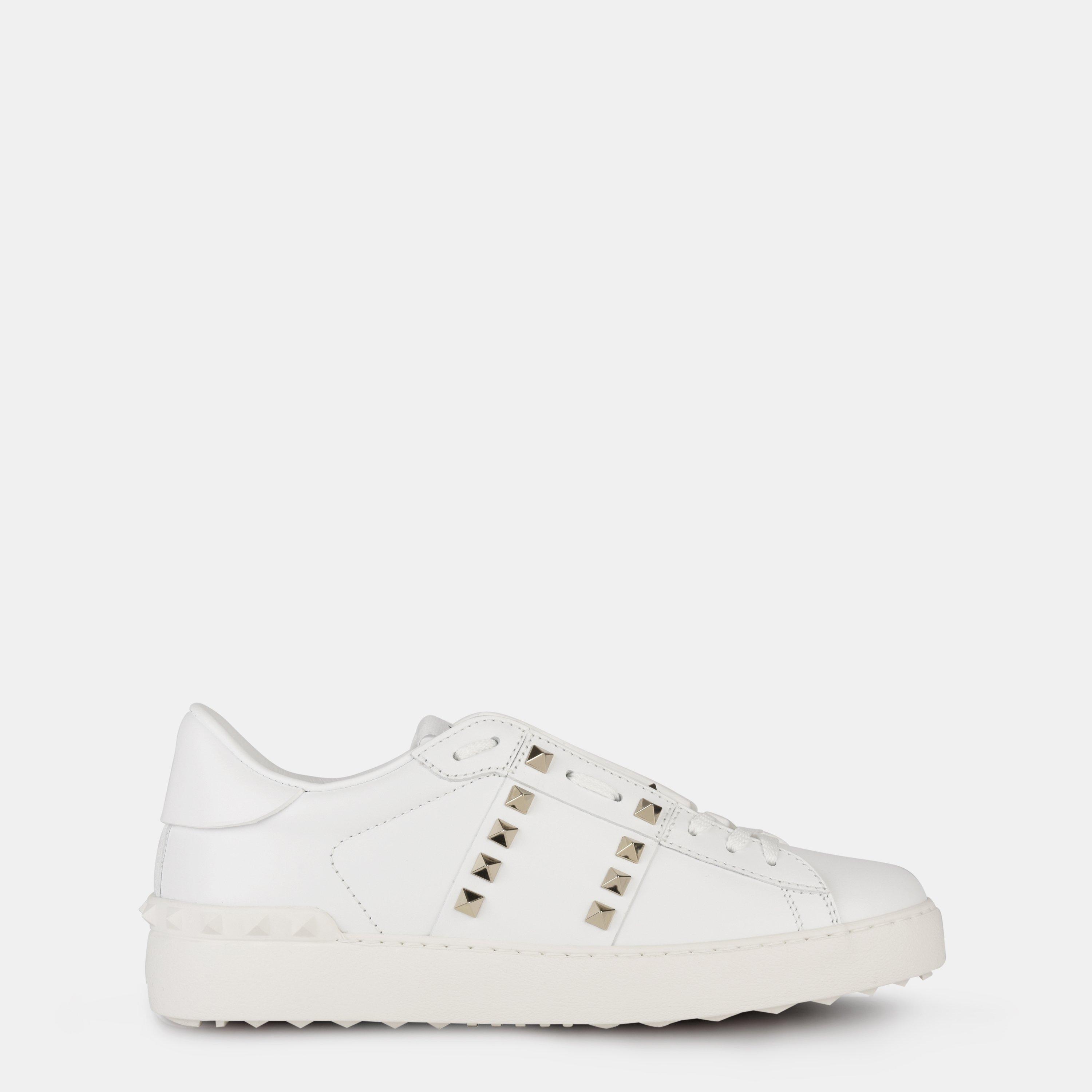 Valentino Garavani Rockstud Untitled Trainers - White 0BO - Size 4 (37)