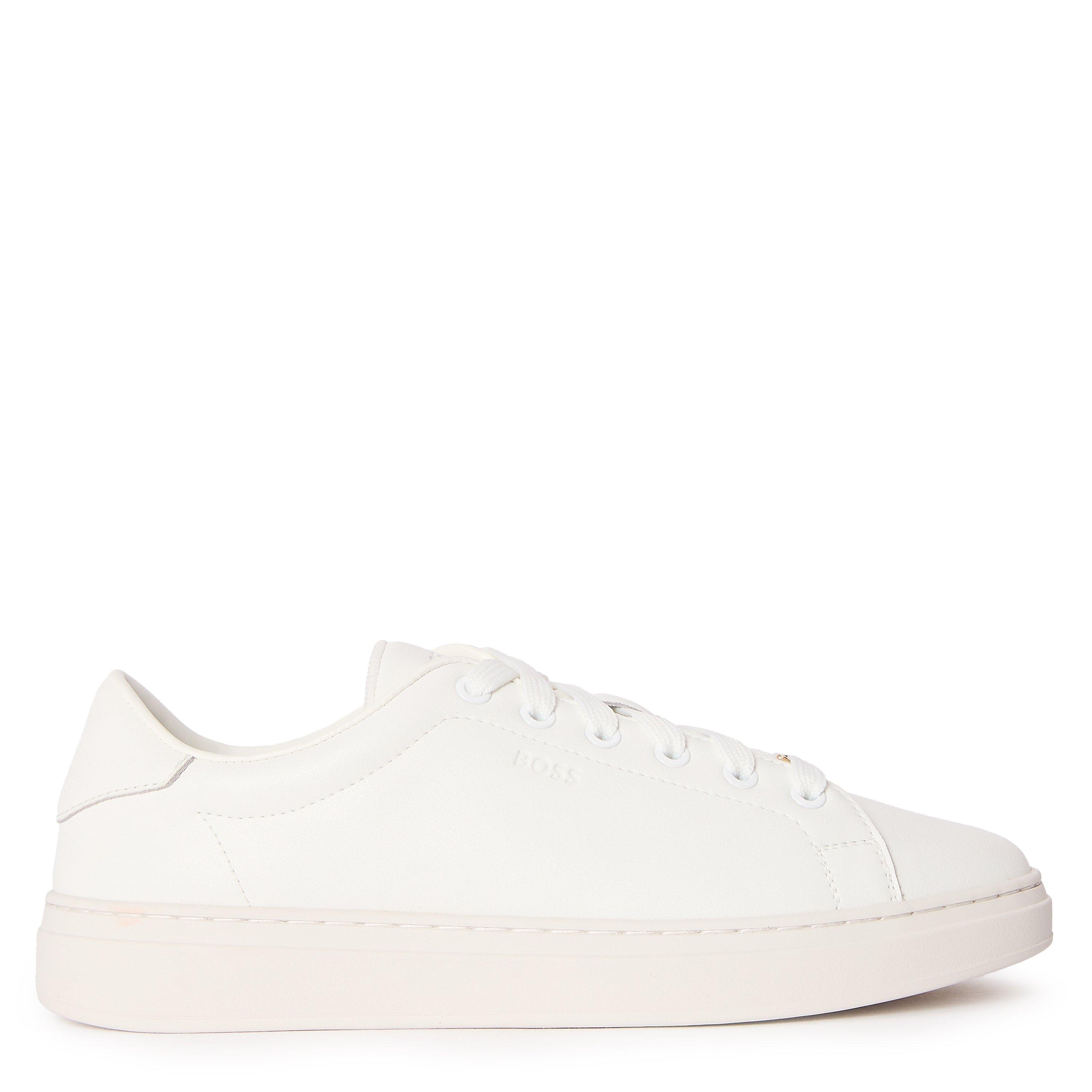 White - Boss - Boss Kieran Tenn Altbb 10228535 01 Low-Top Trainers Womens - 1
