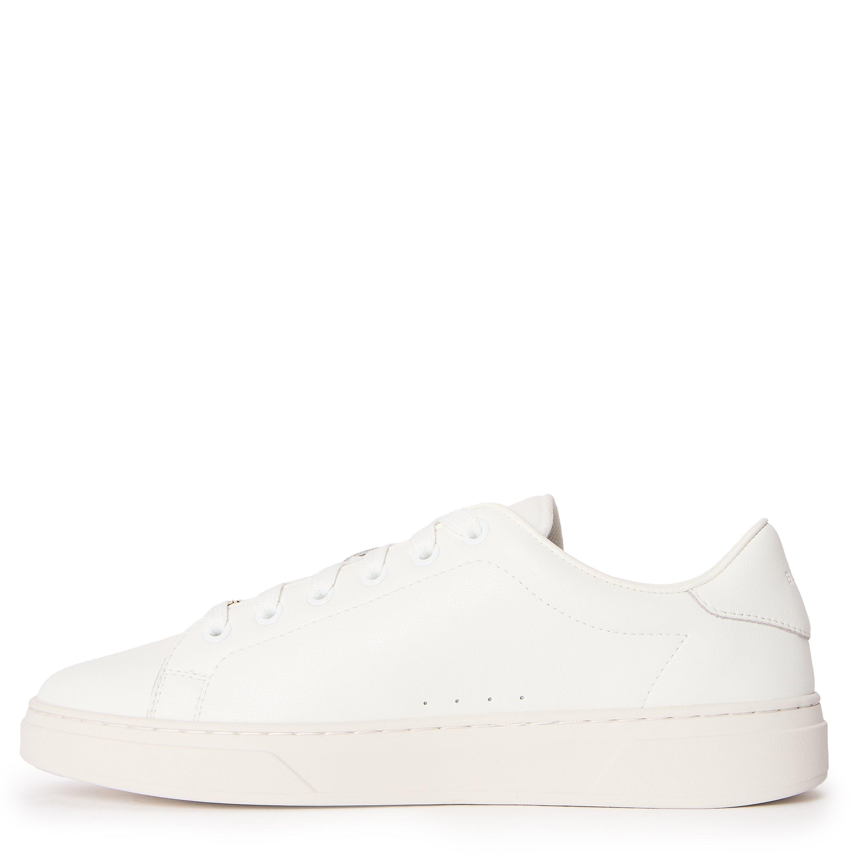 White - Boss - Boss Kieran Tenn Altbb 10228535 01 Low-Top Trainers Womens - 2