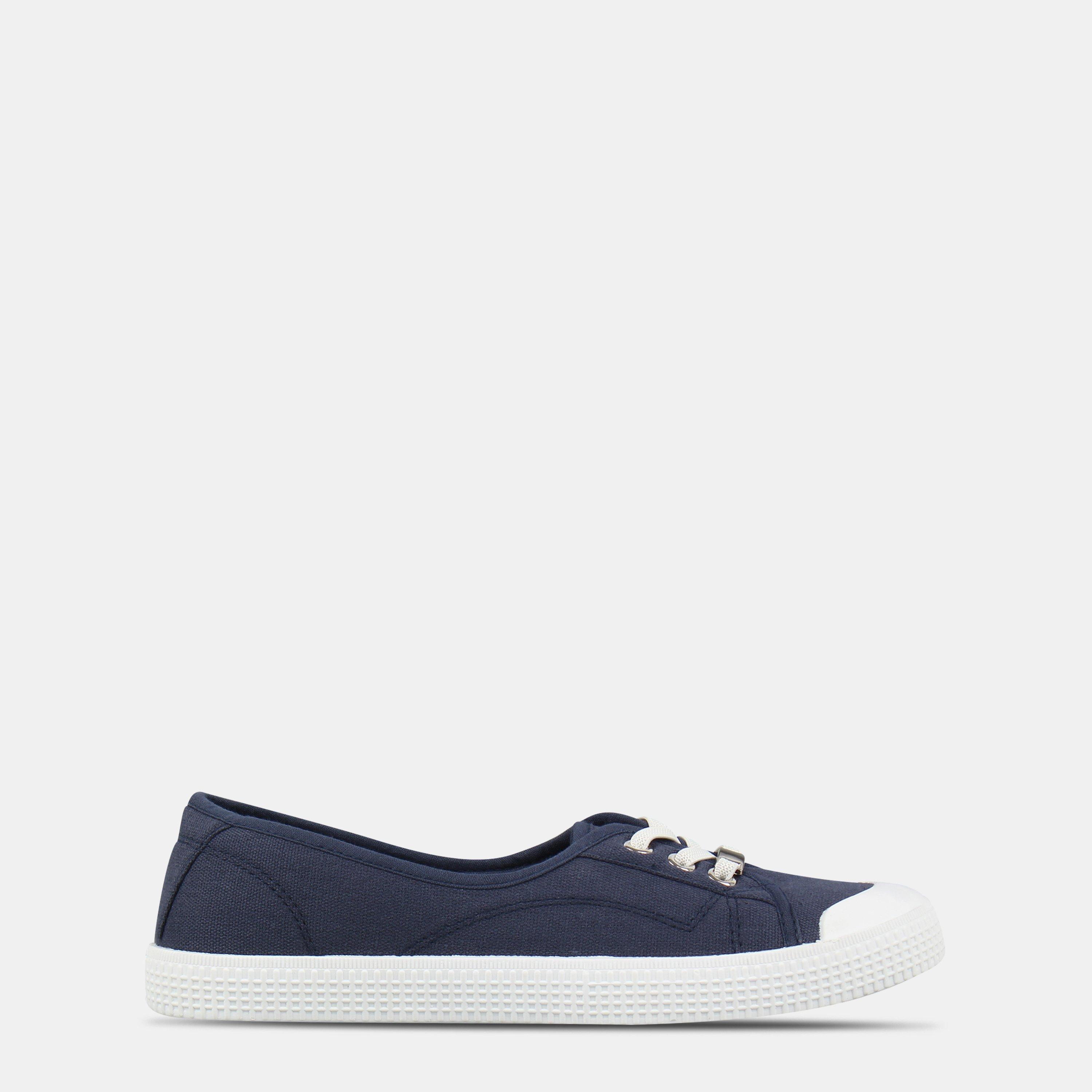 Navy - Miso - Women's Slip On Trainers - 1