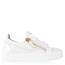 Giuseppe Zanotti May Leather Low Top Trainers