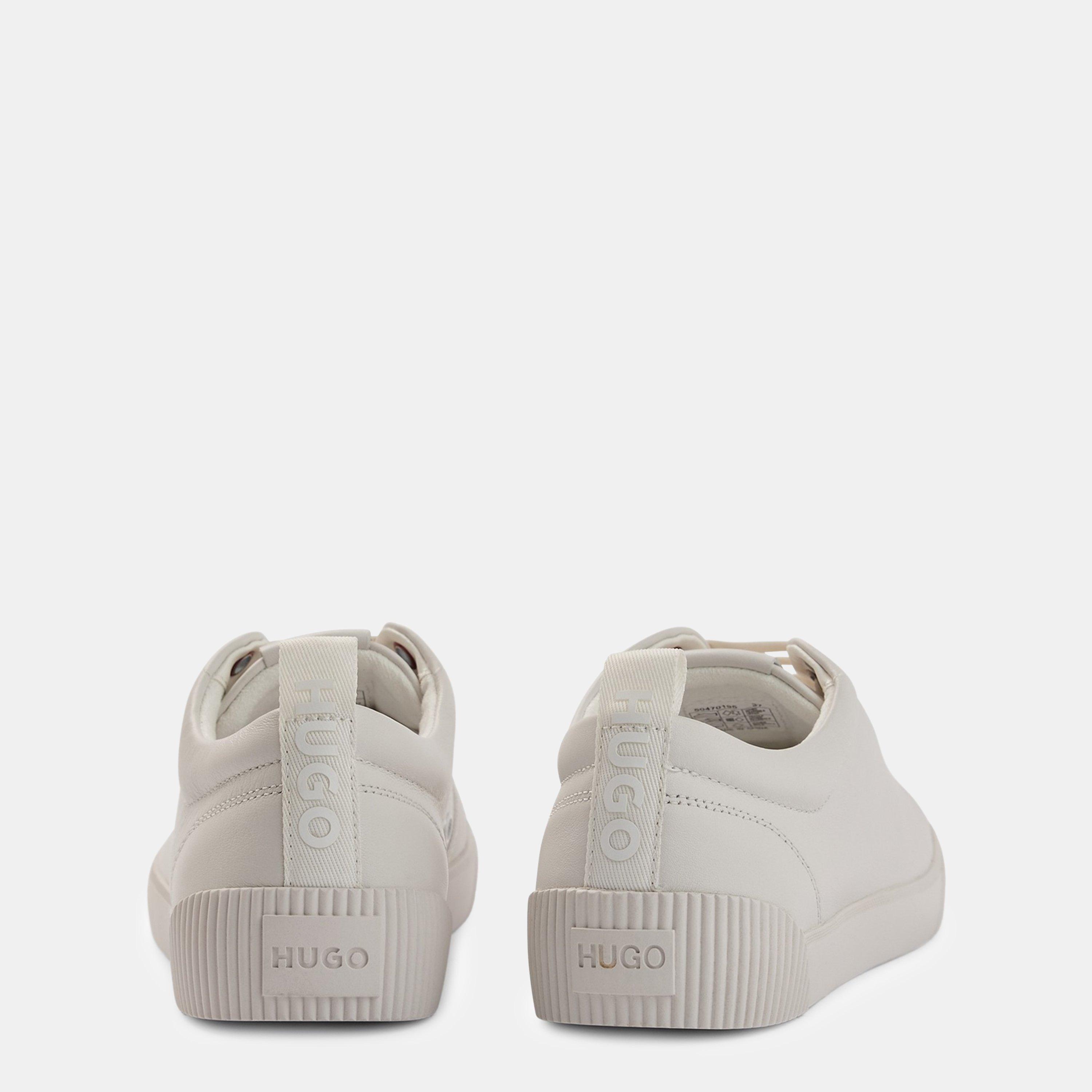 White - Hugo - Women's Low-Top Trainers - 4