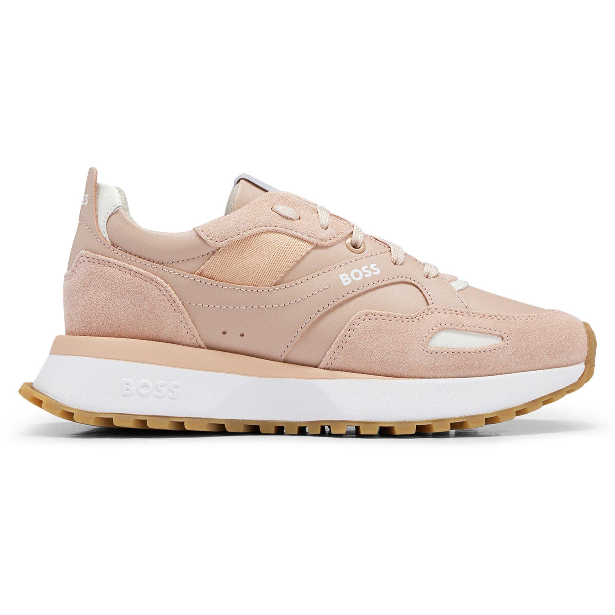 Light Beige - Boss - Women's Jonah Runners Low-Top Trainers - 1
