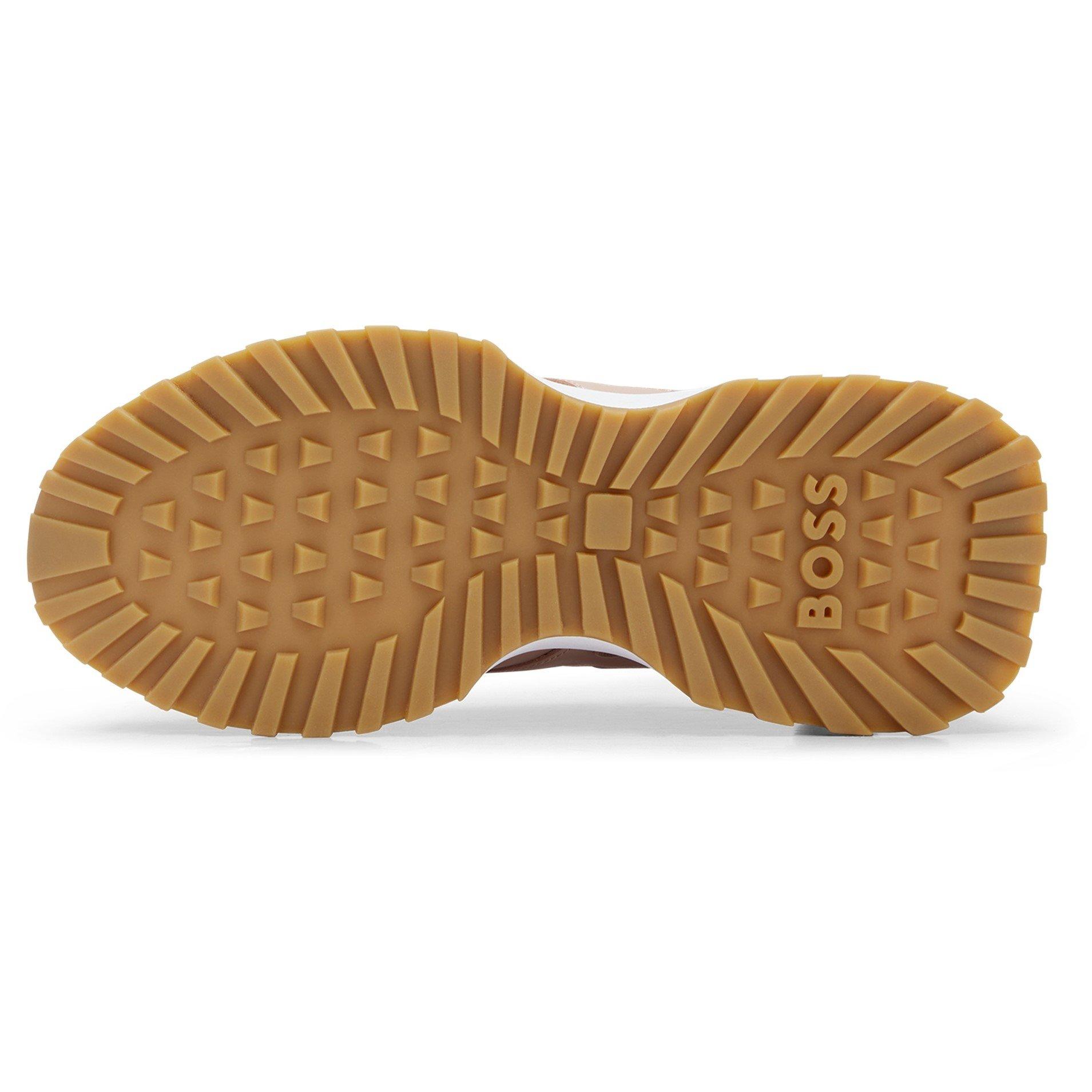 Light Beige - Boss - Women's Jonah Runners Low-Top Trainers - 3