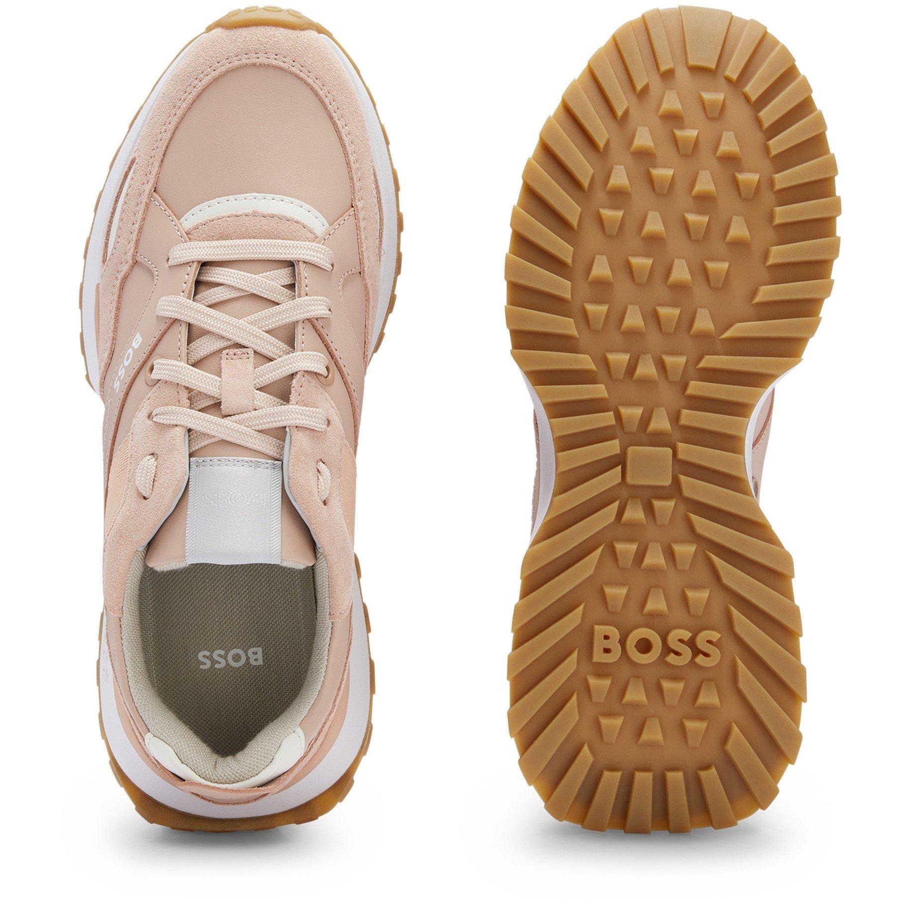 Light Beige - Boss - Women's Jonah Runners Low-Top Trainers - 4