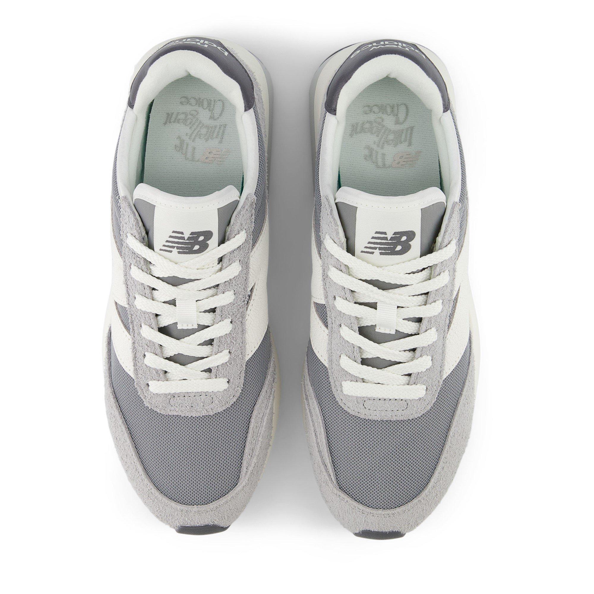 Grå/Hvid - New Balance - 370 Shoes - 3