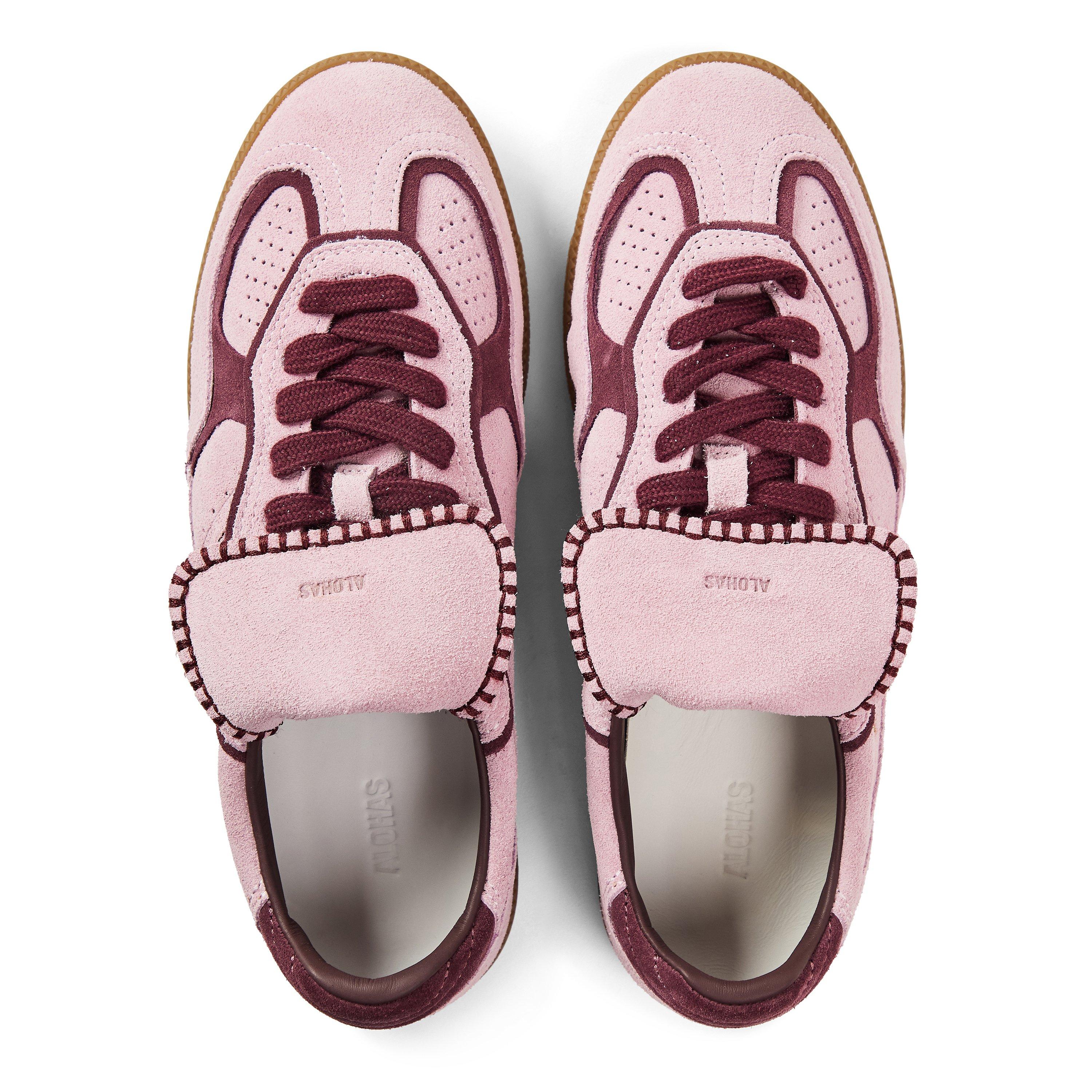 Suede Pink - Alohas - Women's Tb.90 Club Low-Top Trainers - 5