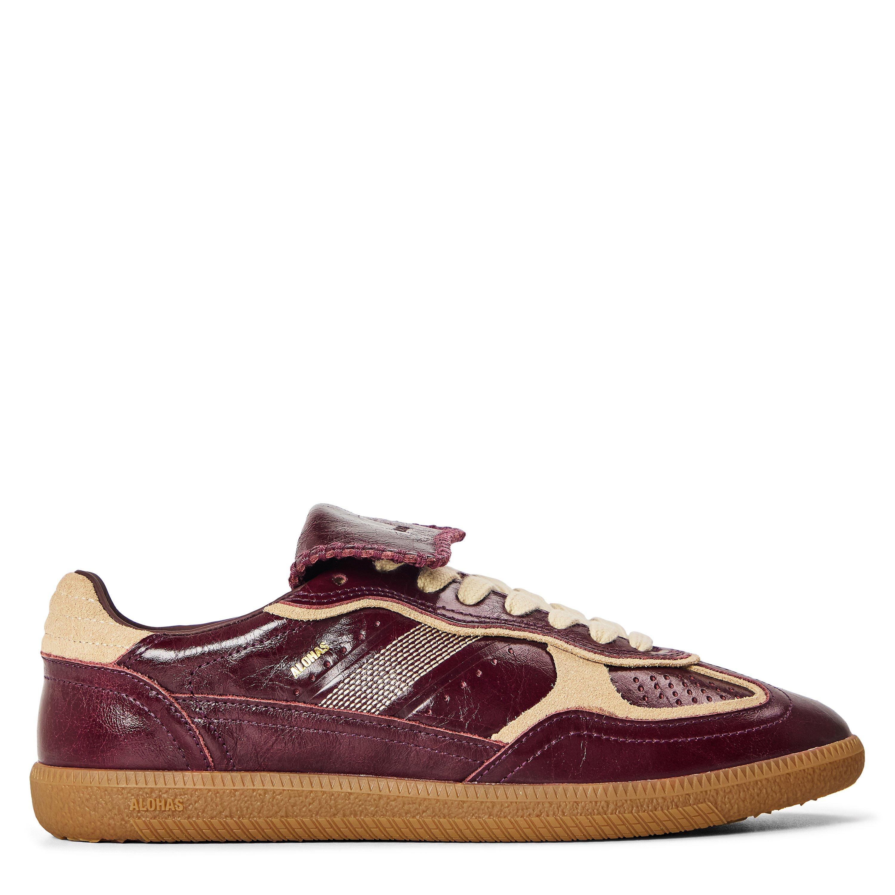 Alohas Women's Tb.90 Club Low-Top Trainers - Onix Burgundy - Size 4 (37)