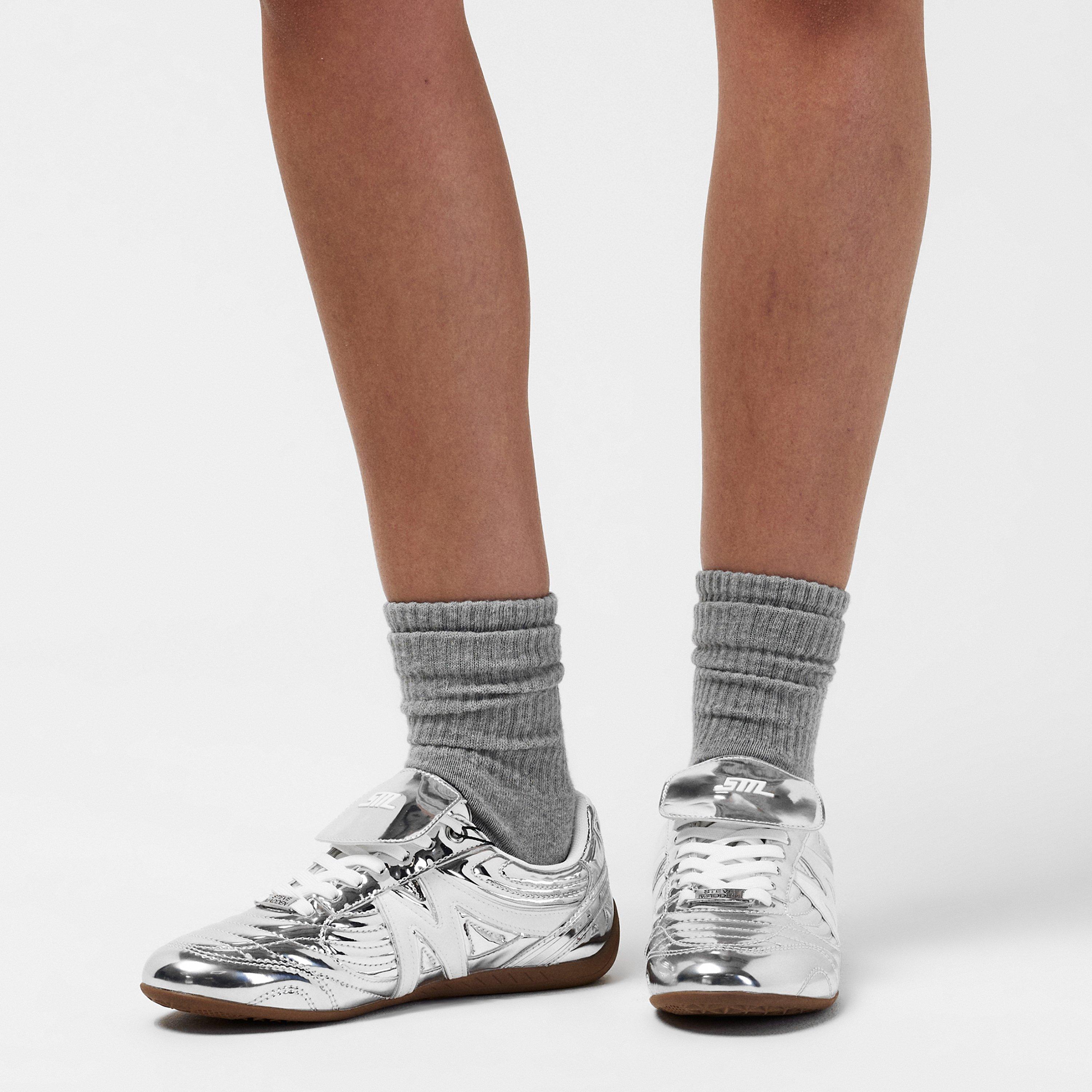 Silber - Steve Madden - Women's Freekick Runners - 2