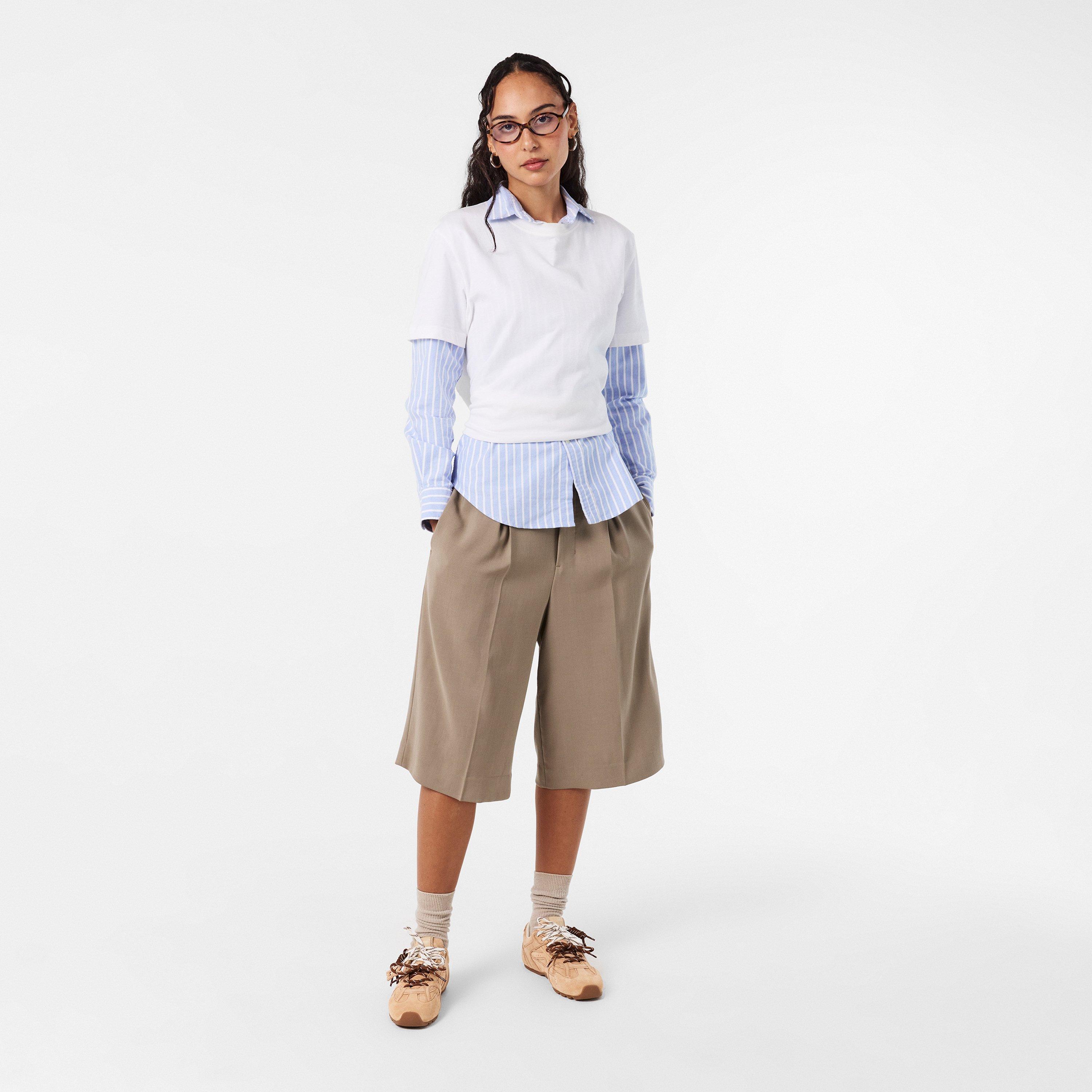 Beige - NOKWOL - Womens Atlas Low-Top Trainers - 6