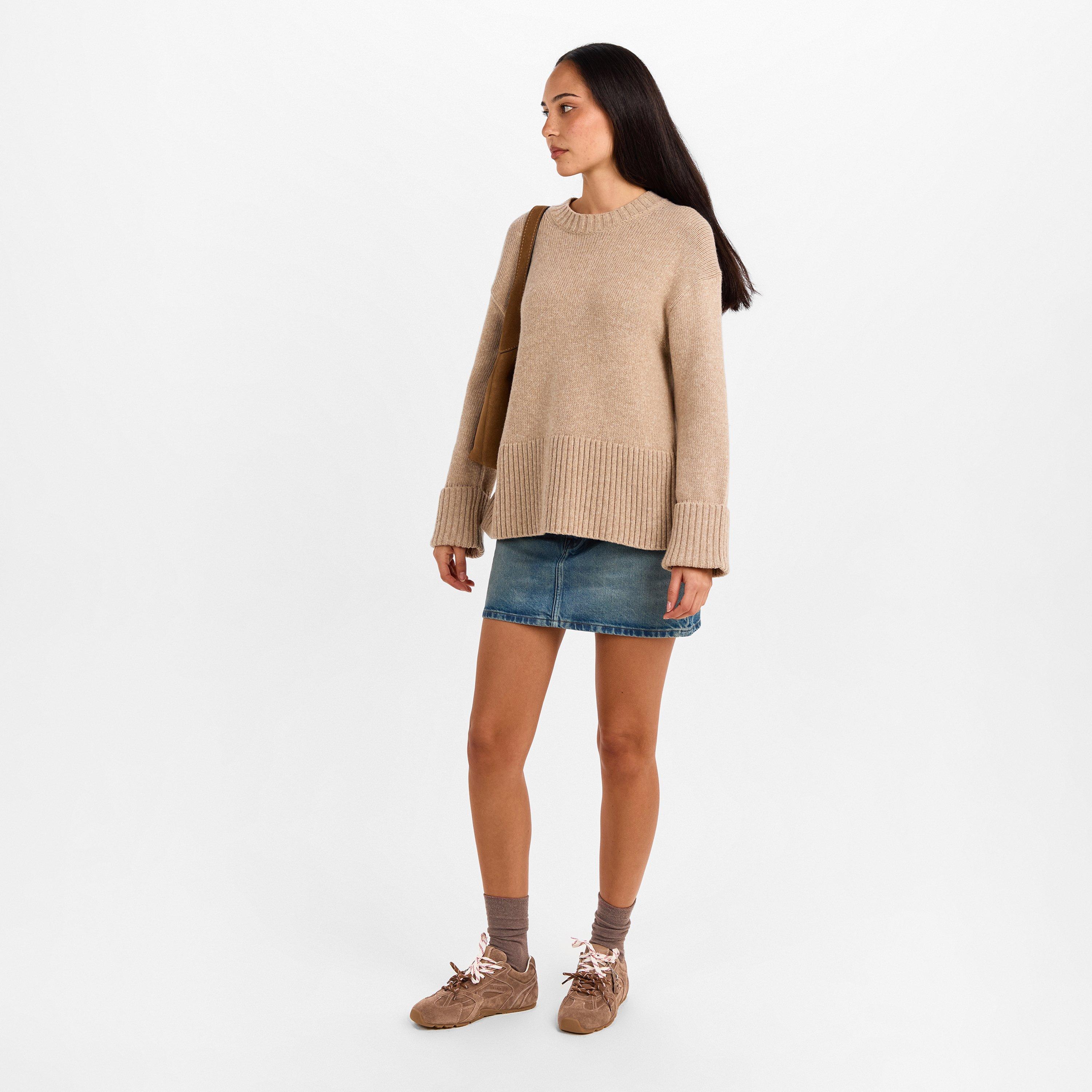 Mushroom - NOKWOL - Womens Atlas Low-Top Trainers - 6