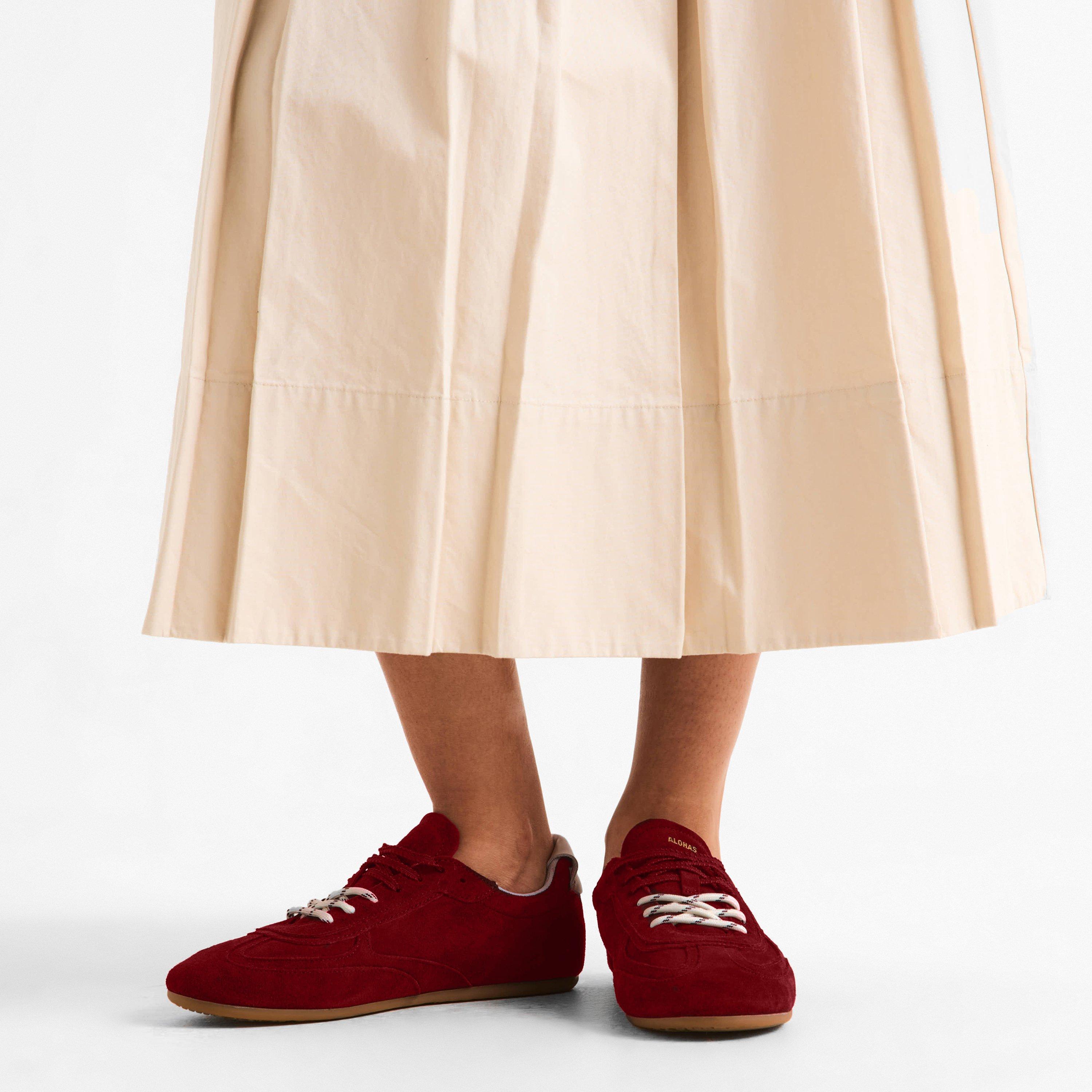 Burgundy - Alohas - Women's TB.24 Sneaker Low-Top Trainers - 3