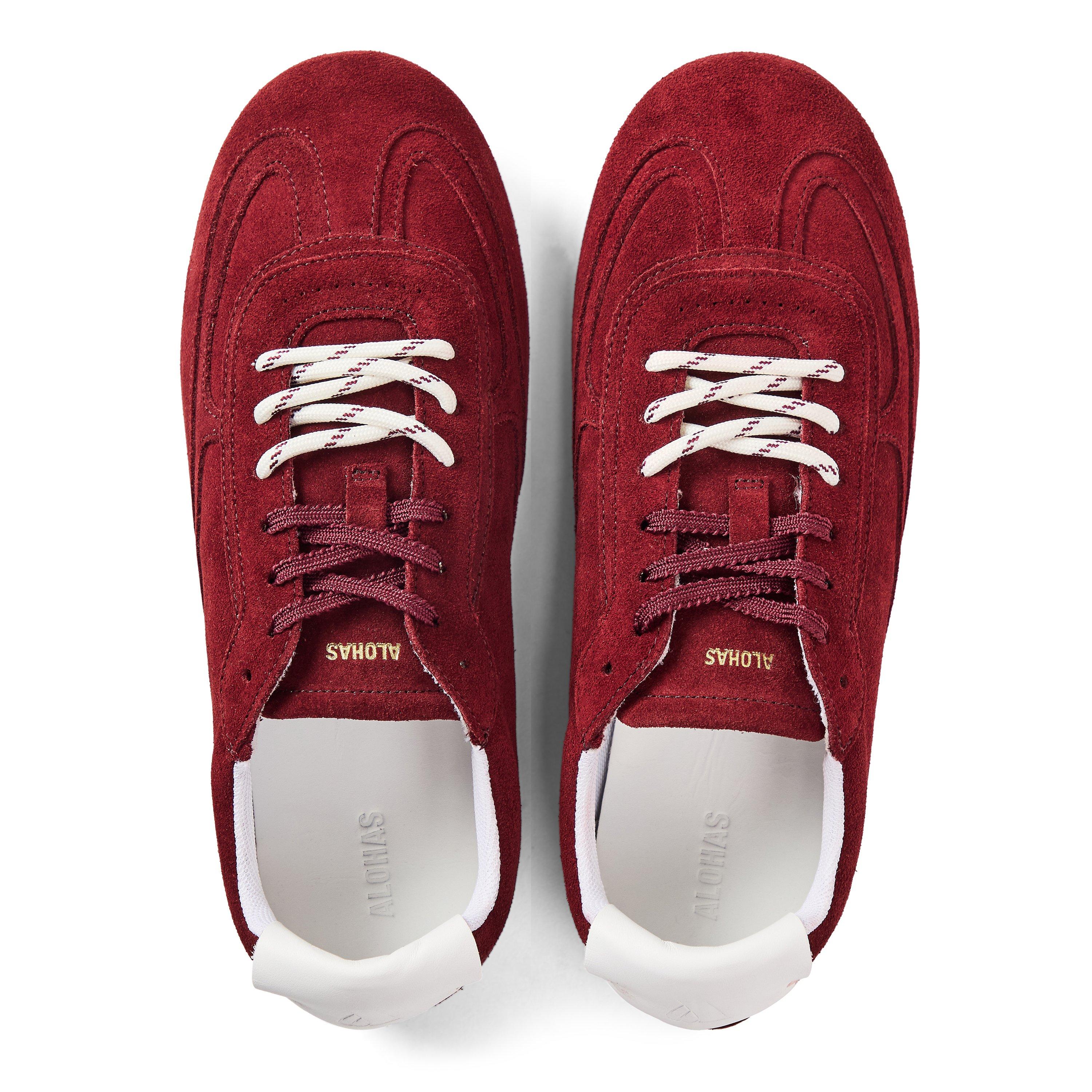 Burgundy - Alohas - Women's TB.24 Sneaker Low-Top Trainers - 4