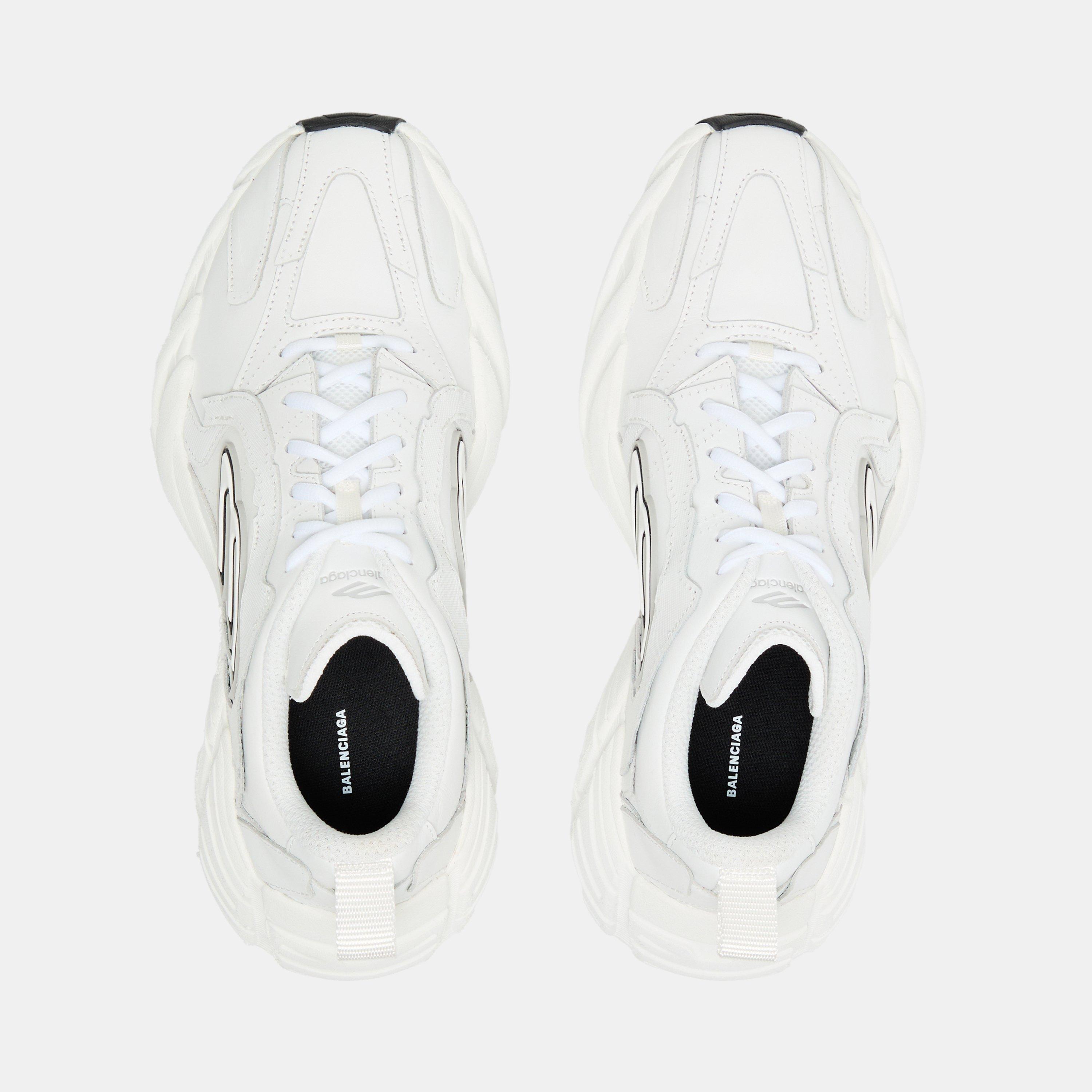 Wht/Blk/Gry - Balenciaga - Monday Trainers - 5