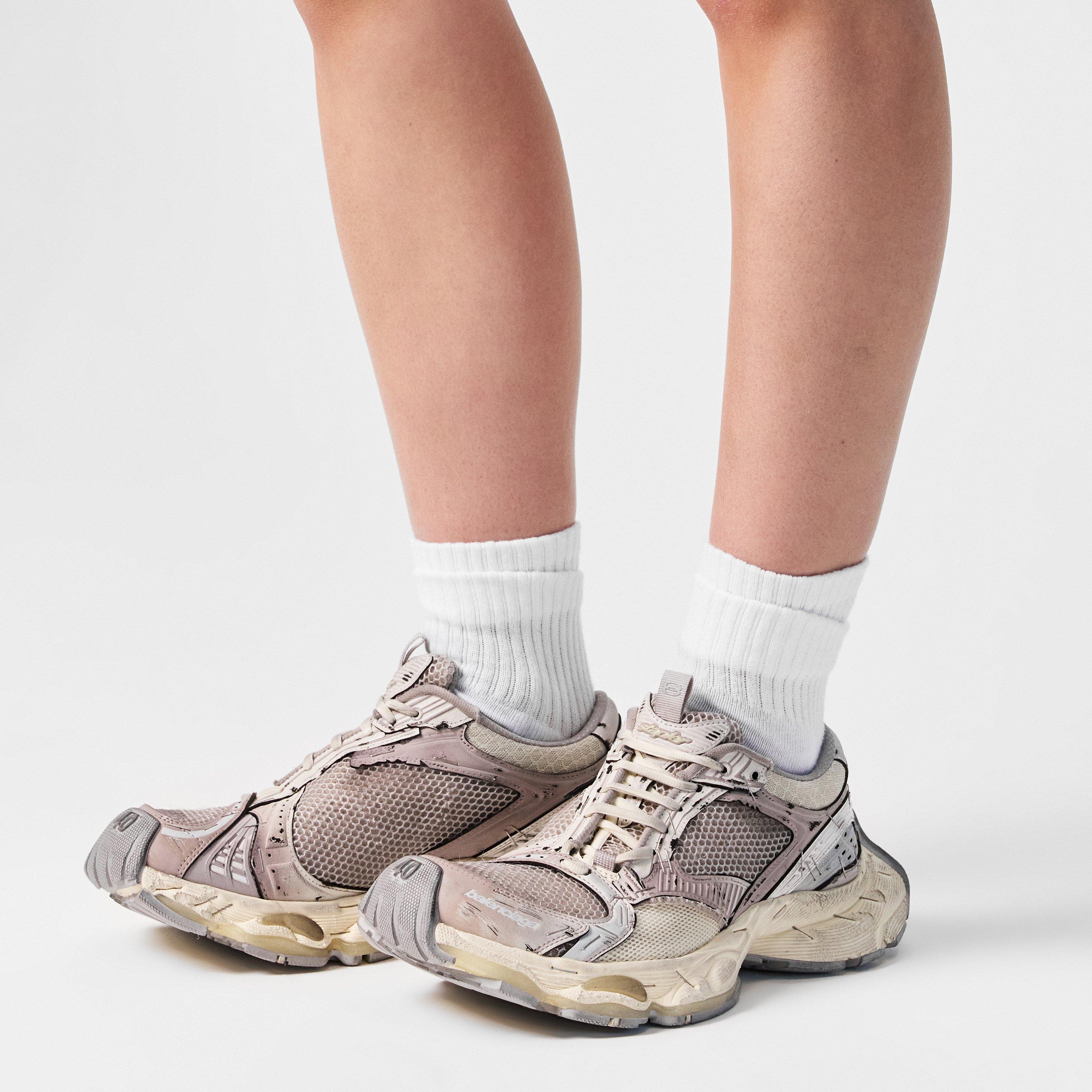 Beige/Grey - Balenciaga - Stapler Sneakers - 3