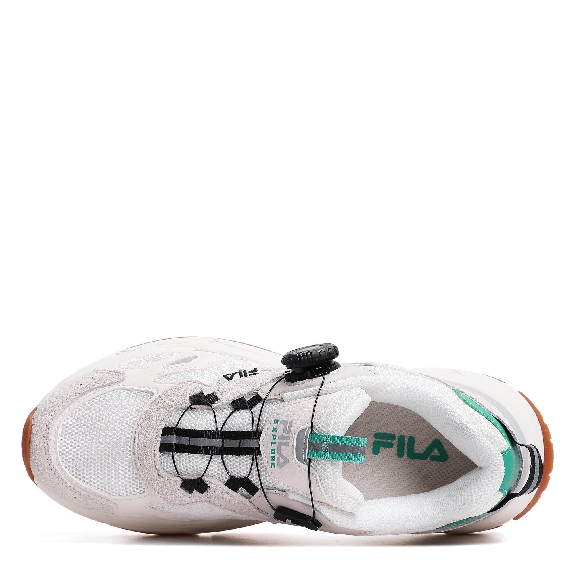 WHT/GRN/WHT - Fila - Driven TR Dial v2 Womens Shoes - 3