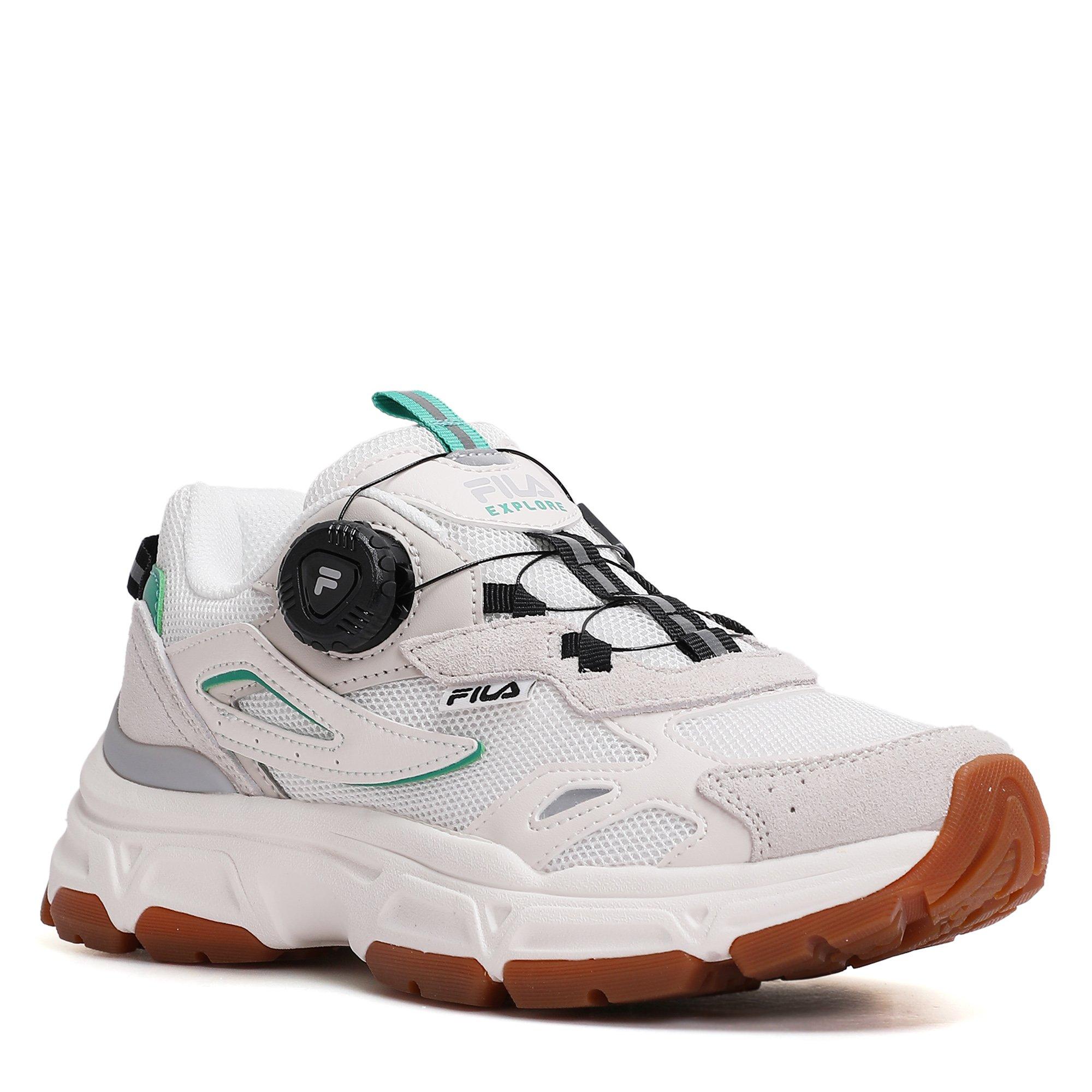 WHT/GRN/WHT - Fila - Driven TR Dial v2 Womens Shoes - 5