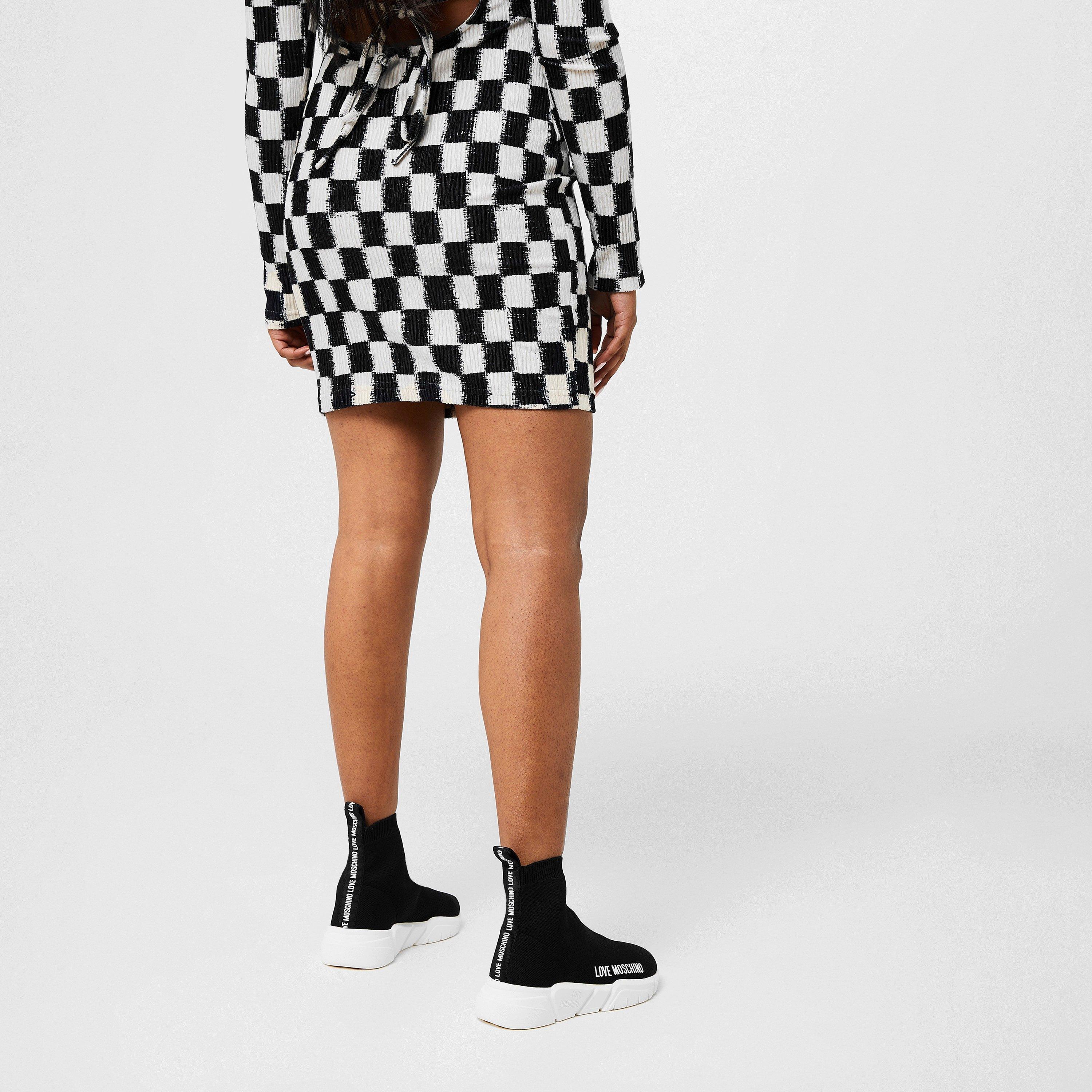 Black 000 - Love Moschino - Logo Sock Trainers - 2