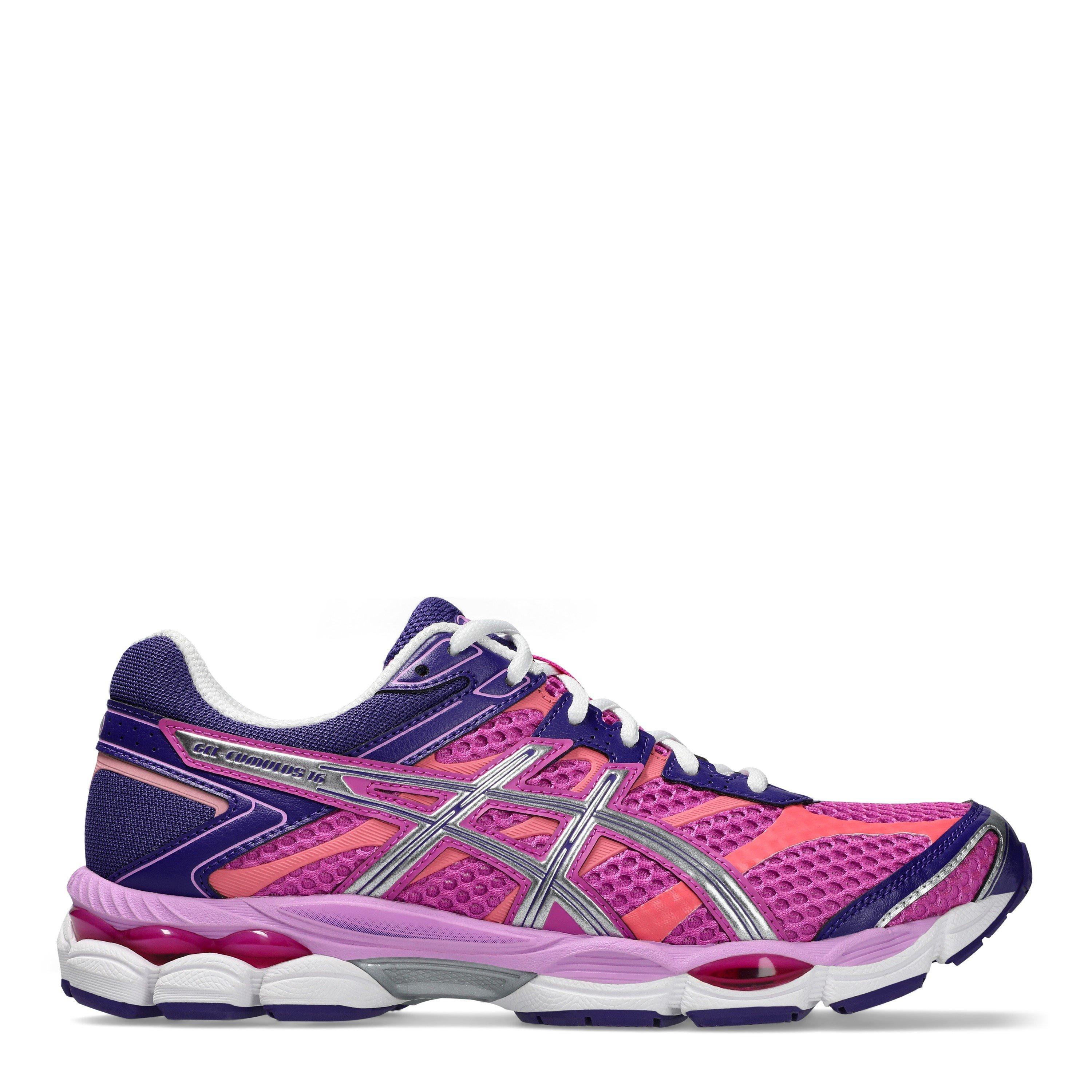 Asics Womens Gel-Cumulus 16 Trainers - Sakura/Silver - Size 4 (37)
