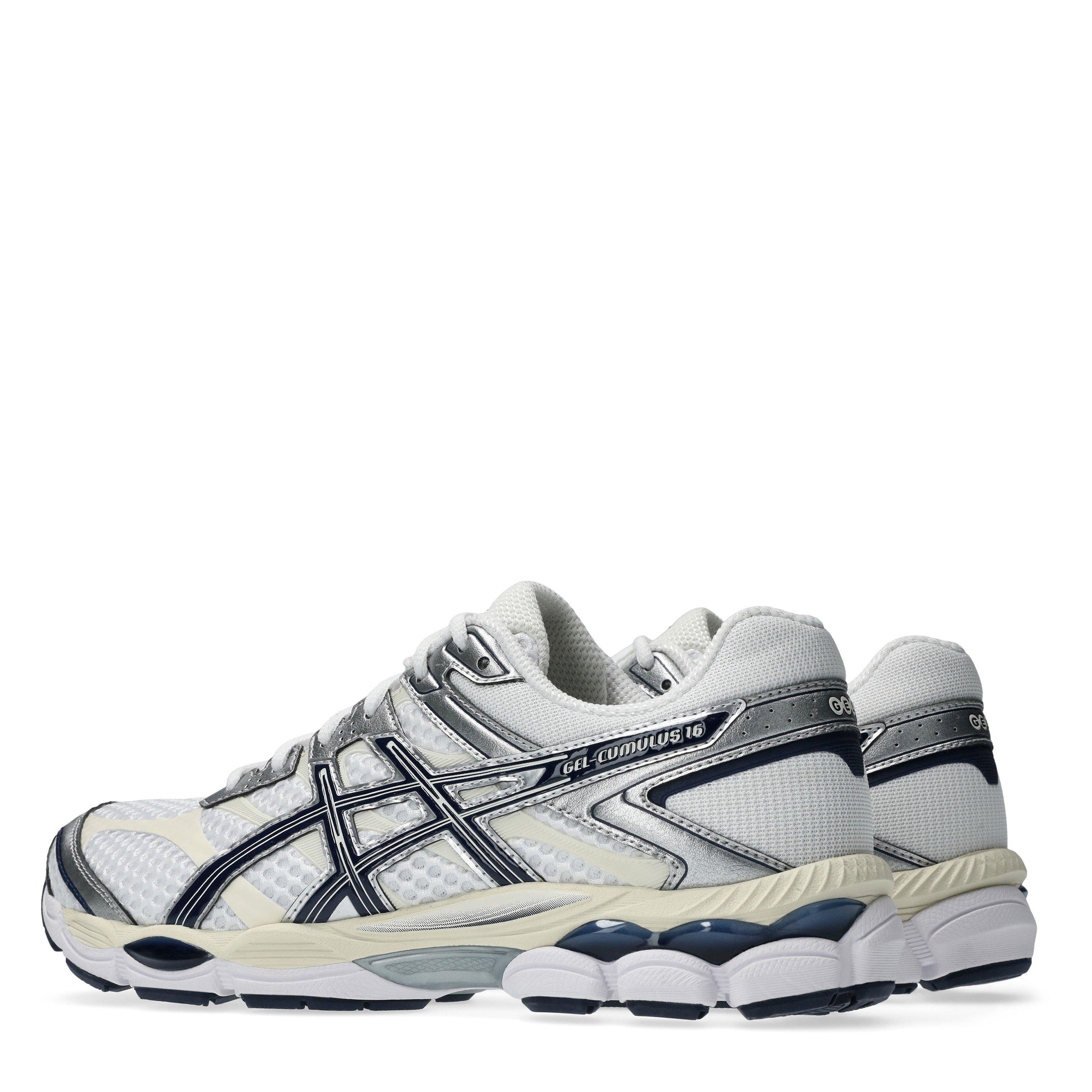 White/Midnight - Asics - Womens Gel-Cumulus 16 Trainers - 5