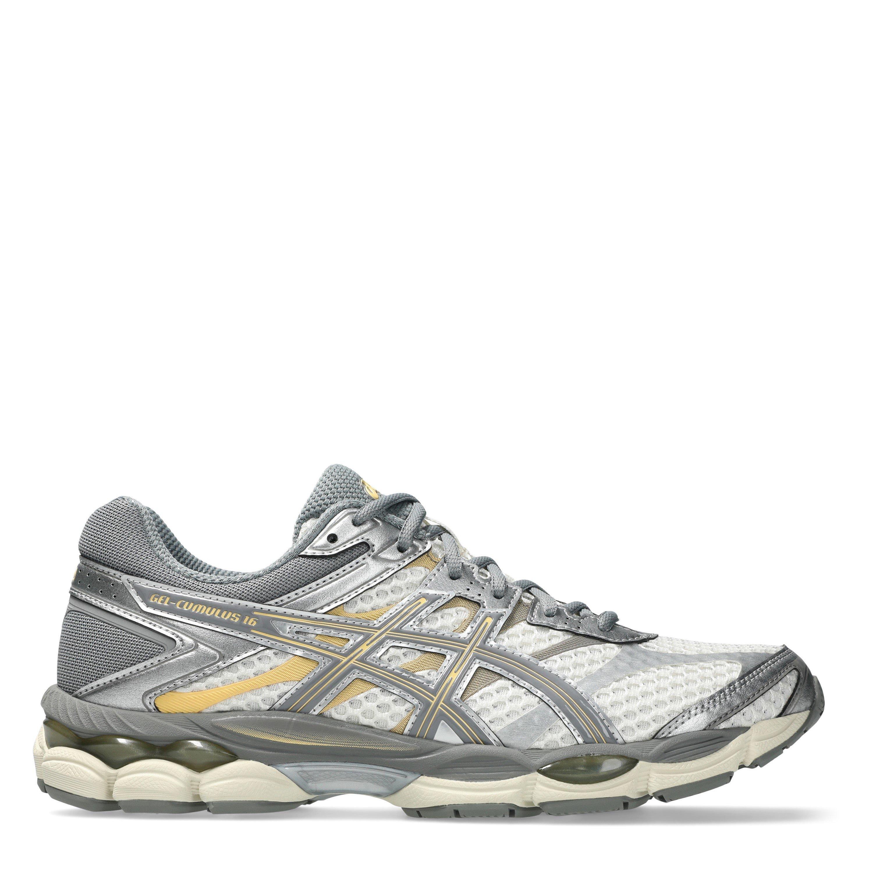 Asics Womens Gel-Cumulus 16 Trainers - Cream/Clay Grey - Size 5.5 (39)