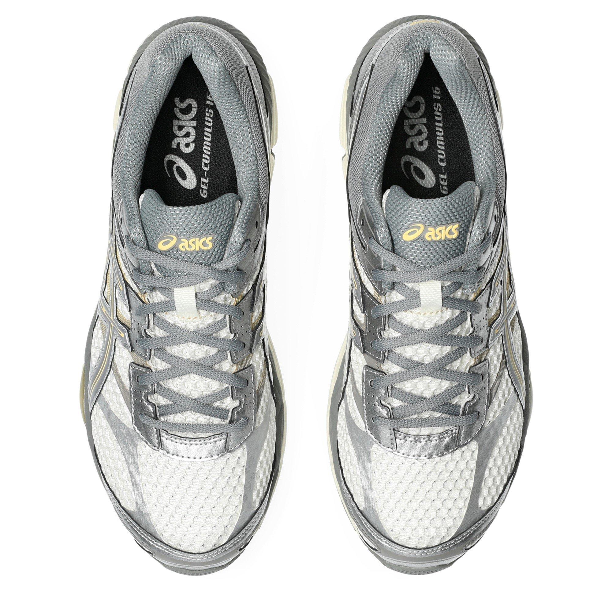 Cream/Clay Grey - Asics - Gel-Cumulus 16 Trainers - 6