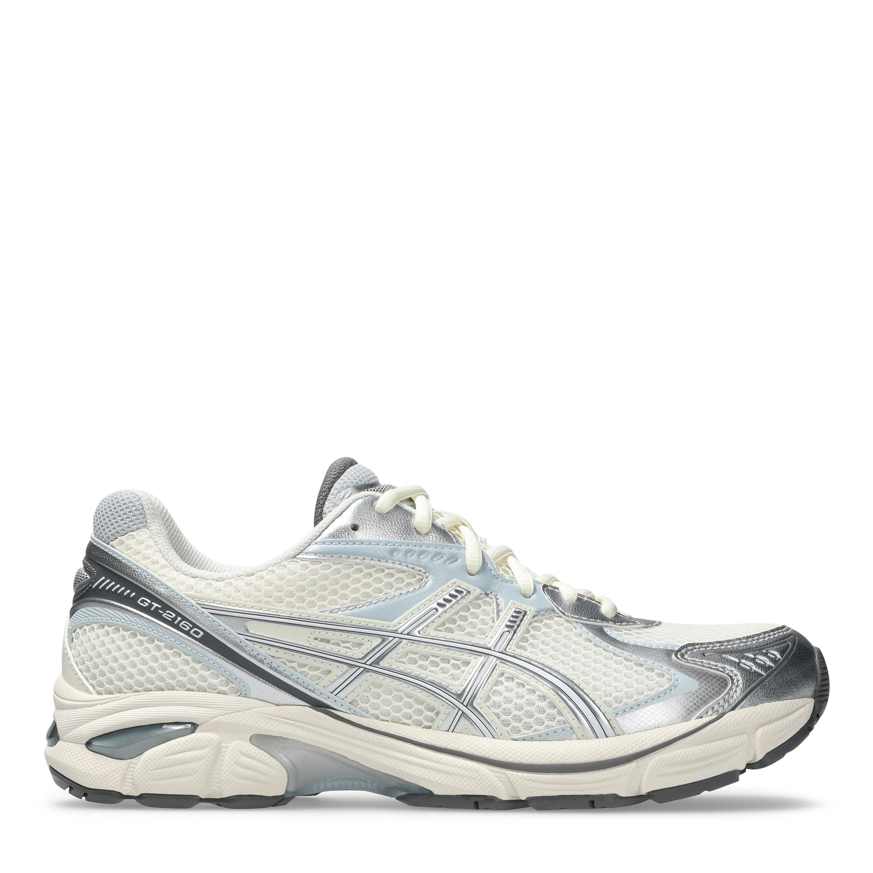 Asics Gt-2160 Running Shoes - Cream/Pure Slvr - Size 4.5 (37.5)