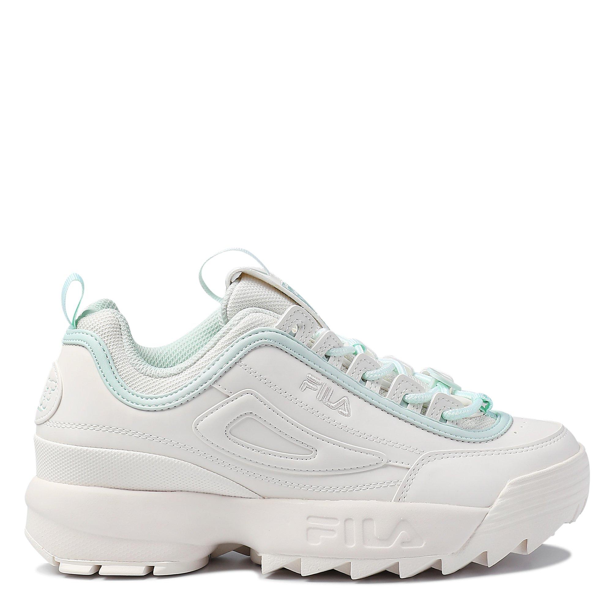 WHT/GRN/WHT - Fila - FILA x Powerpuff Girls Disruptor 2 Womens Sneakers - 2