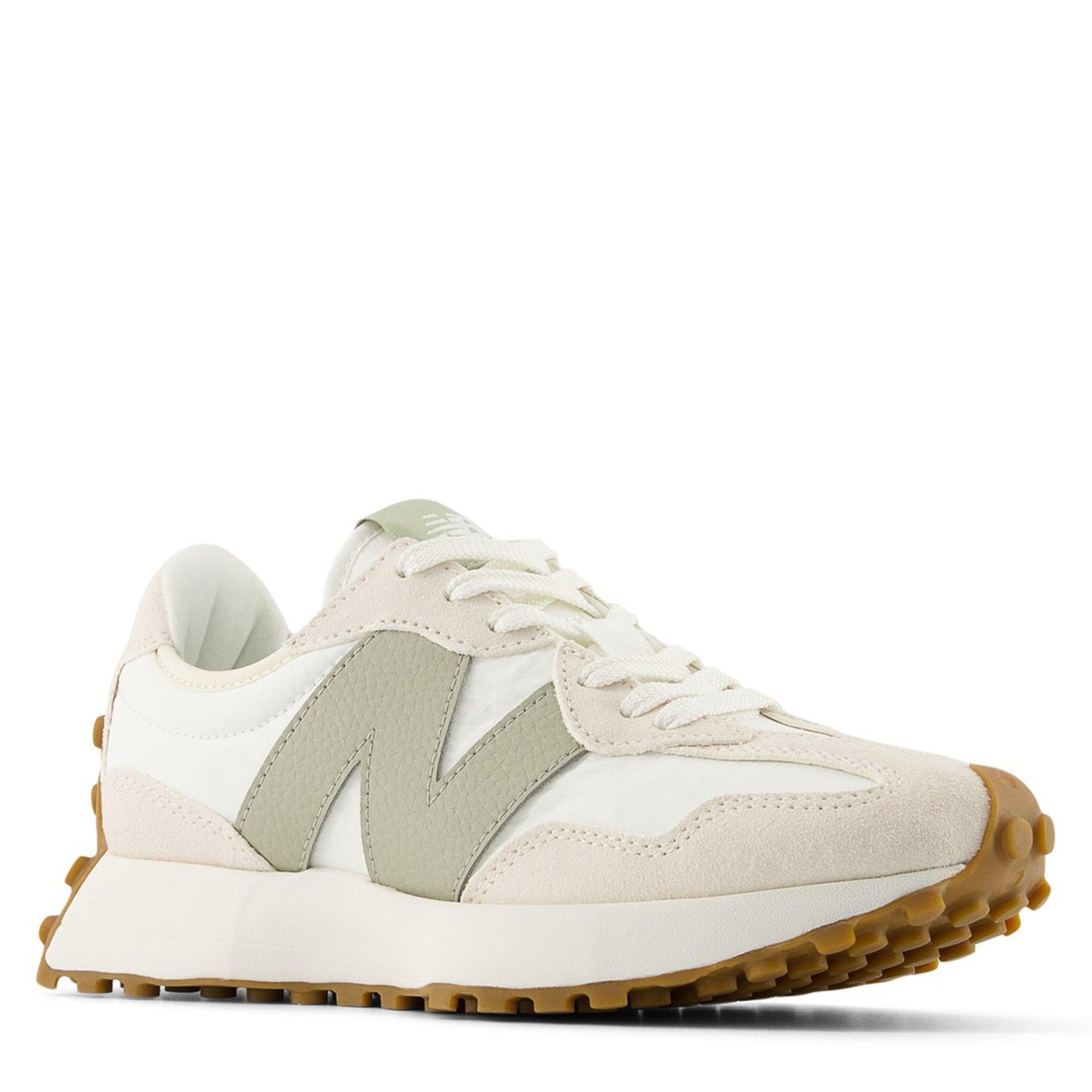 Linen/Olivine - New Balance - 327 Womens Shoes - 5
