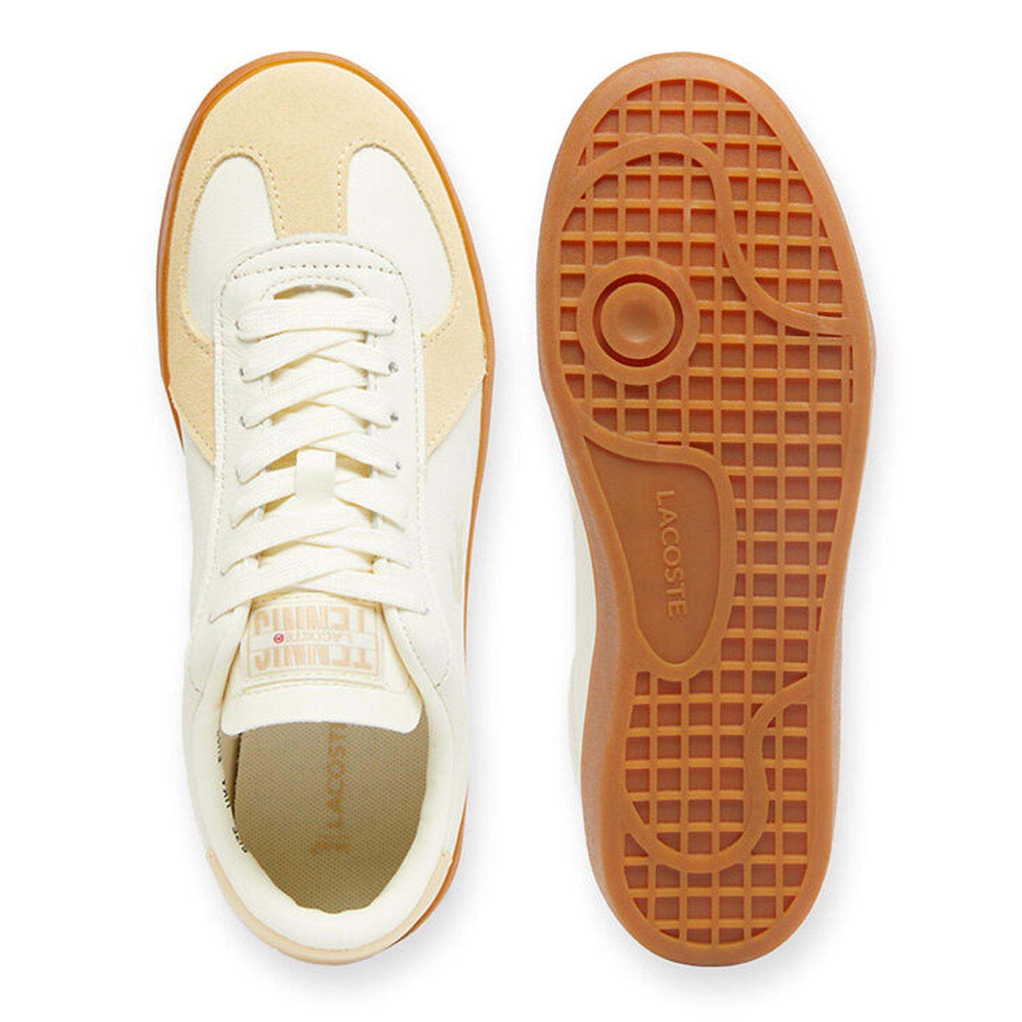 LT YLW/GUM - Lacoste - Baseshot Pro Leather Sneakers - 5