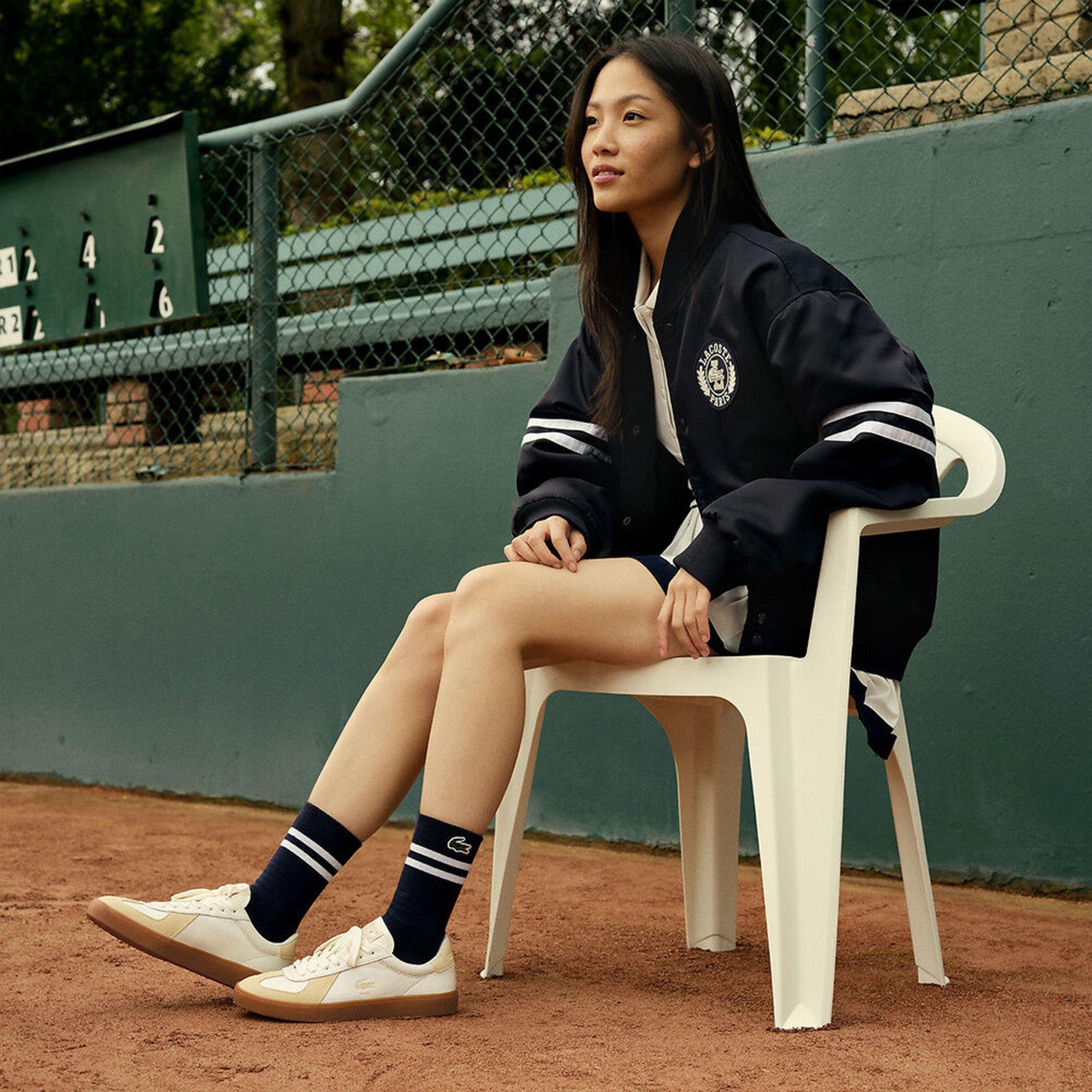 LT YLW/GUM - Lacoste - Baseshot Pro Leather Sneakers - 8