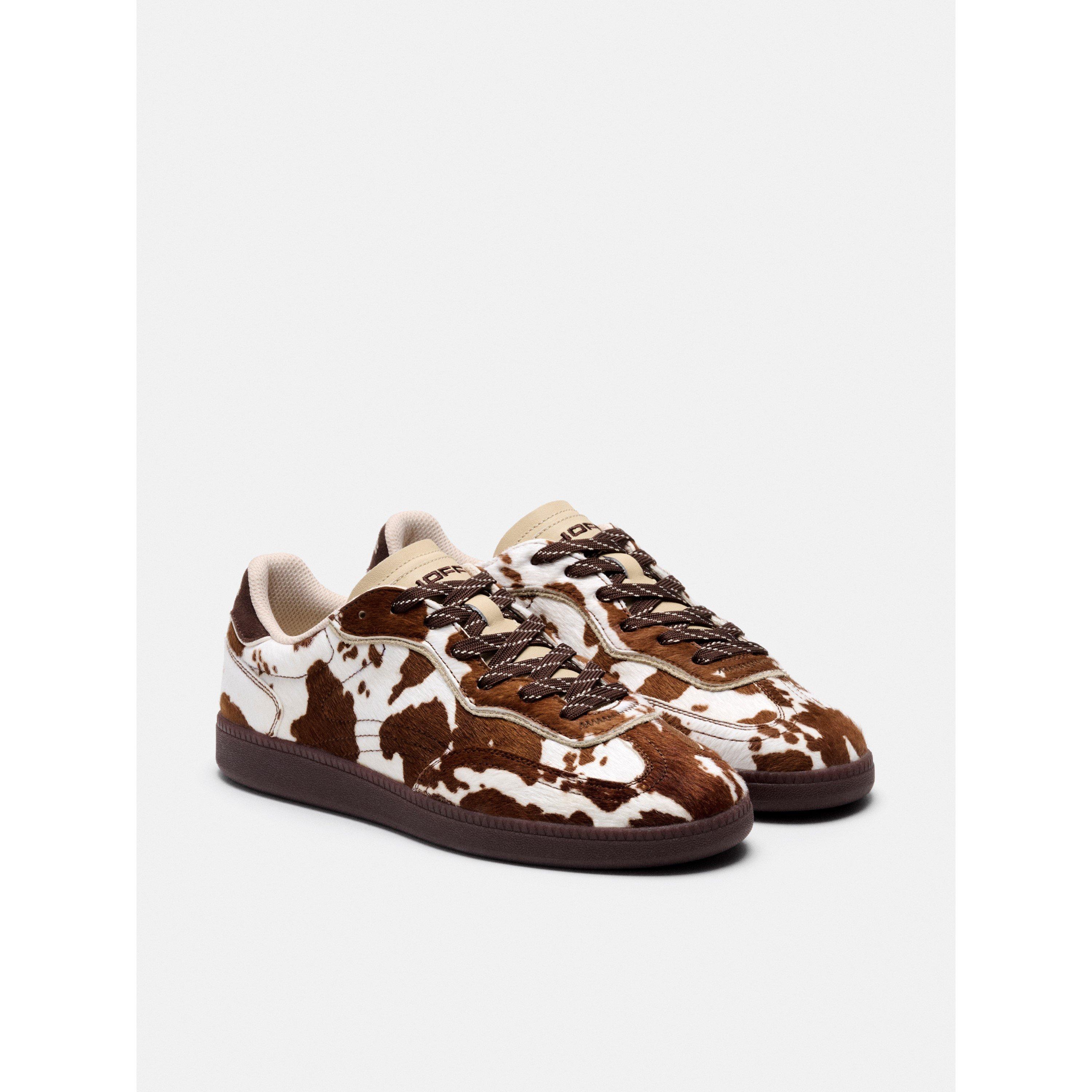 Cow print - Hoff - Womens Park Animal Low-Top Trainers - 2