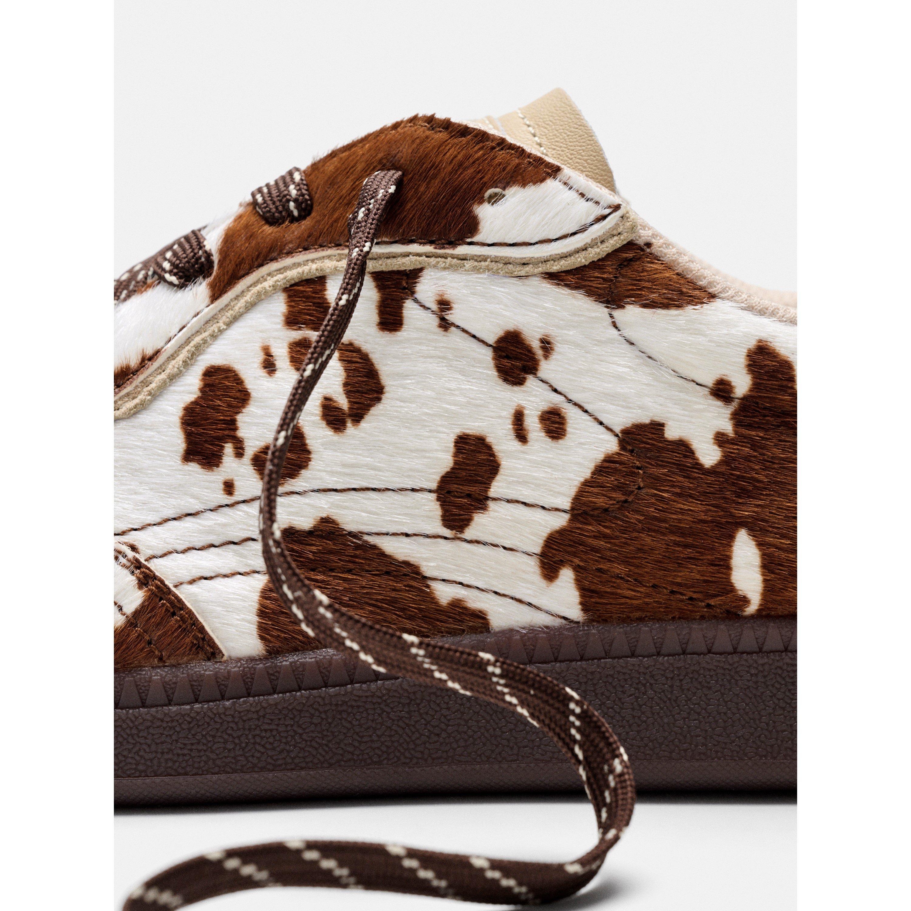 Cow print - Hoff - Womens Park Animal Low-Top Trainers - 3